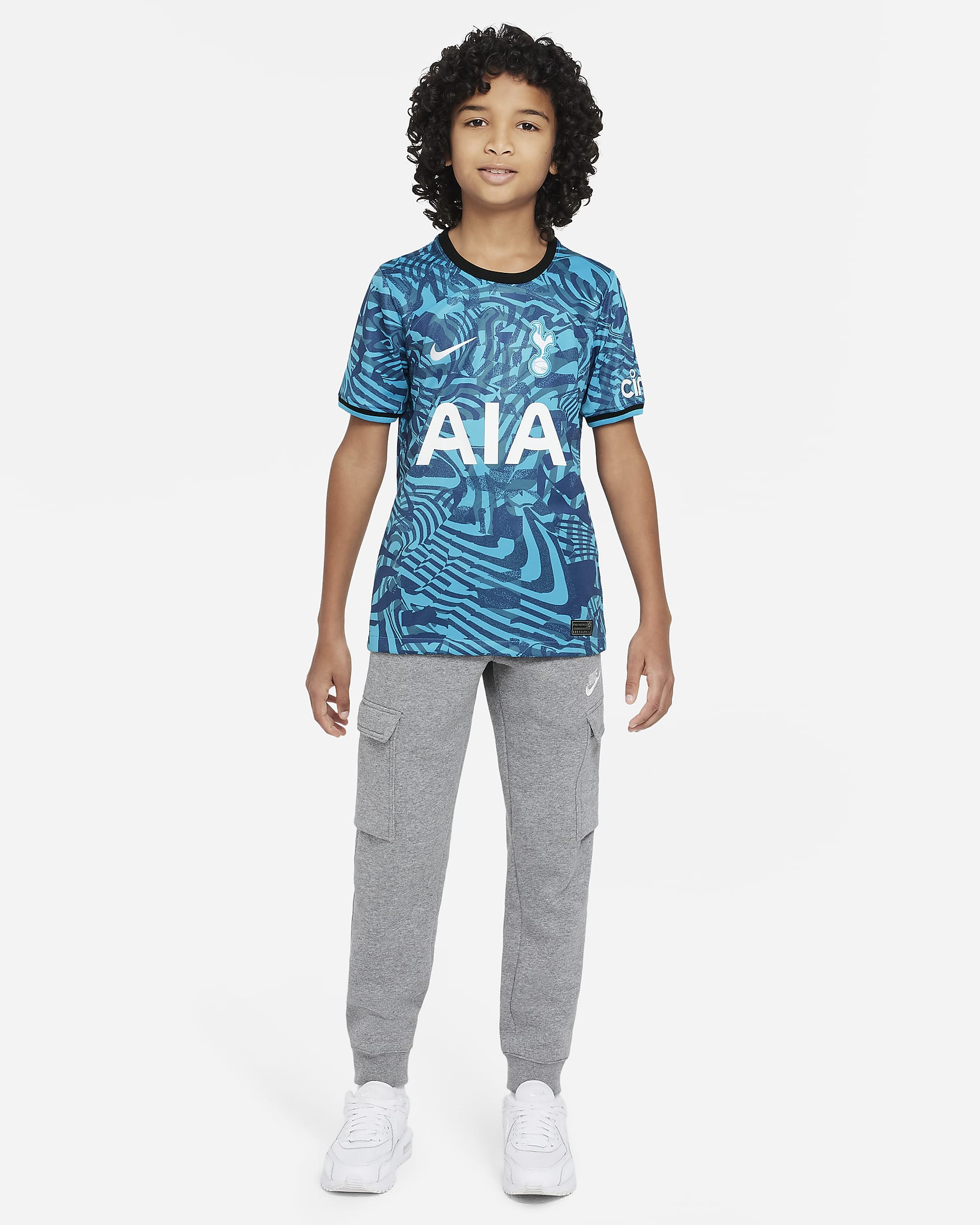 Jersey de fútbol Dri-FIT Nike para niños talla grande del Tottenham ...