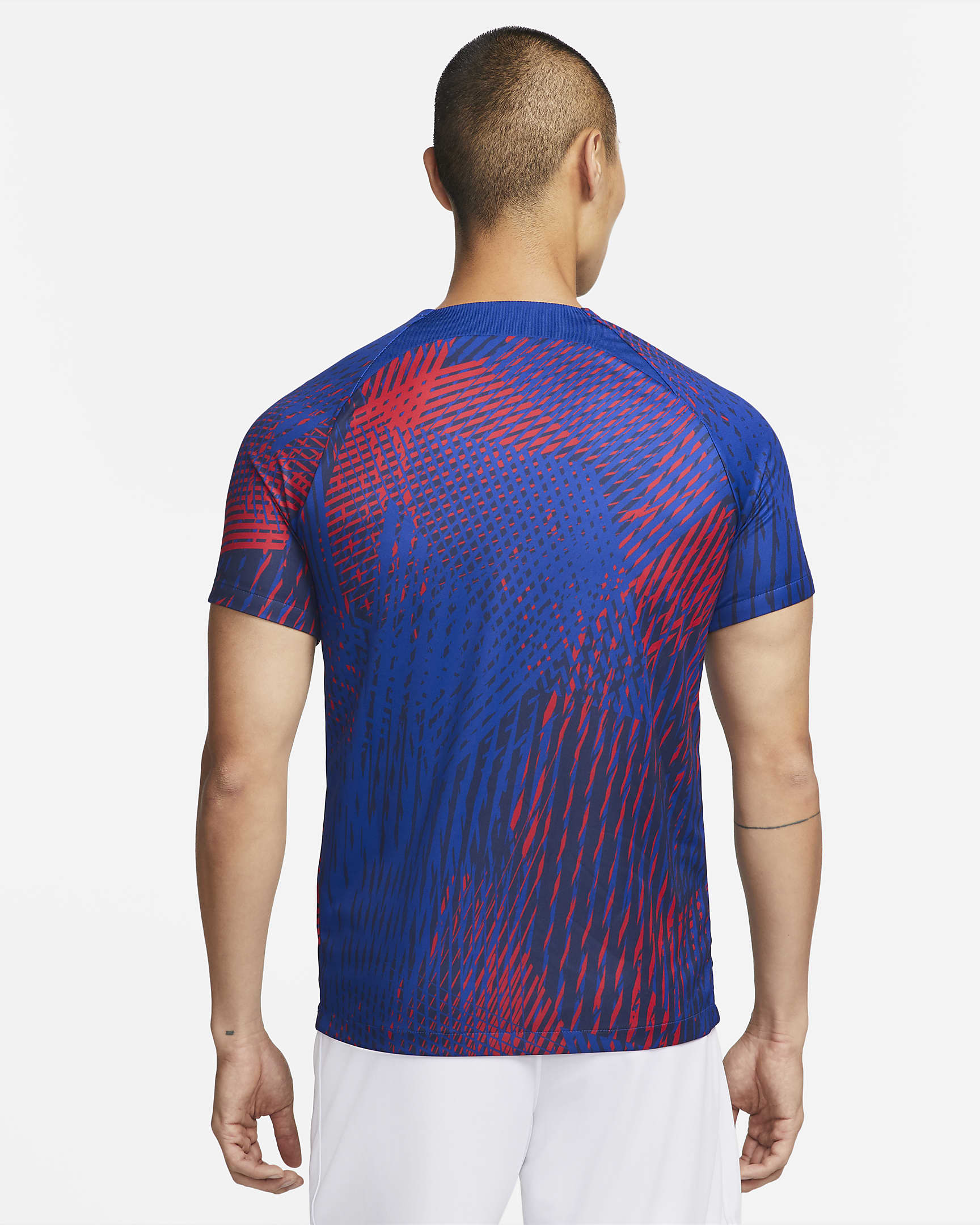 Playera de fútbol para antes del partido para hombre Nike Dri-FIT Paris ...