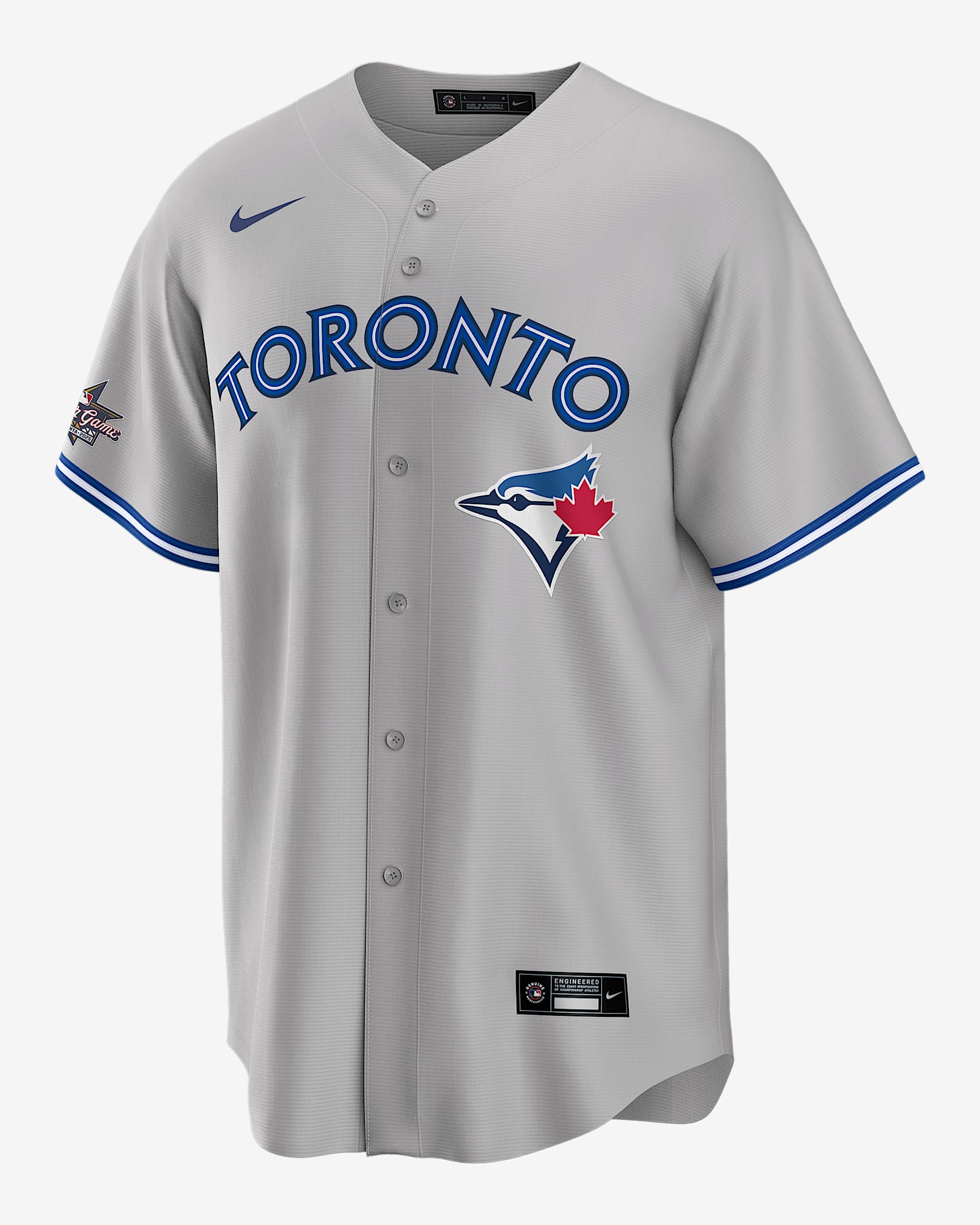Vladimir Guerrero Jr. American League 2025 All-Star Game Men's Nike MLB Replica Jersey - Grey