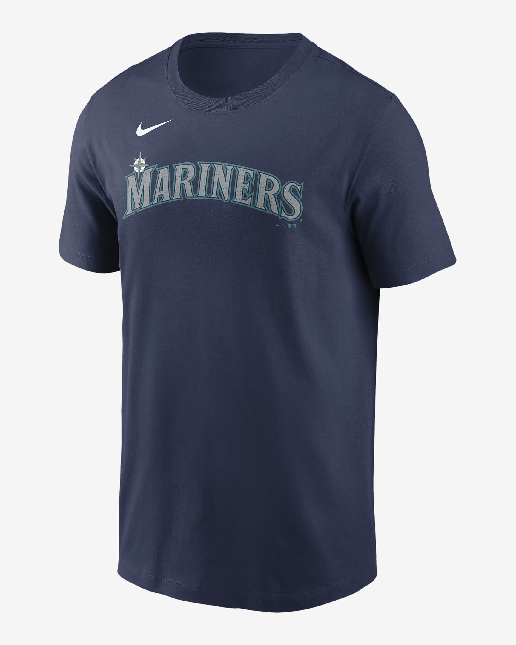 Seattle Mariners Fuse Wordmark Men's Nike MLB T-Shirt - Royal