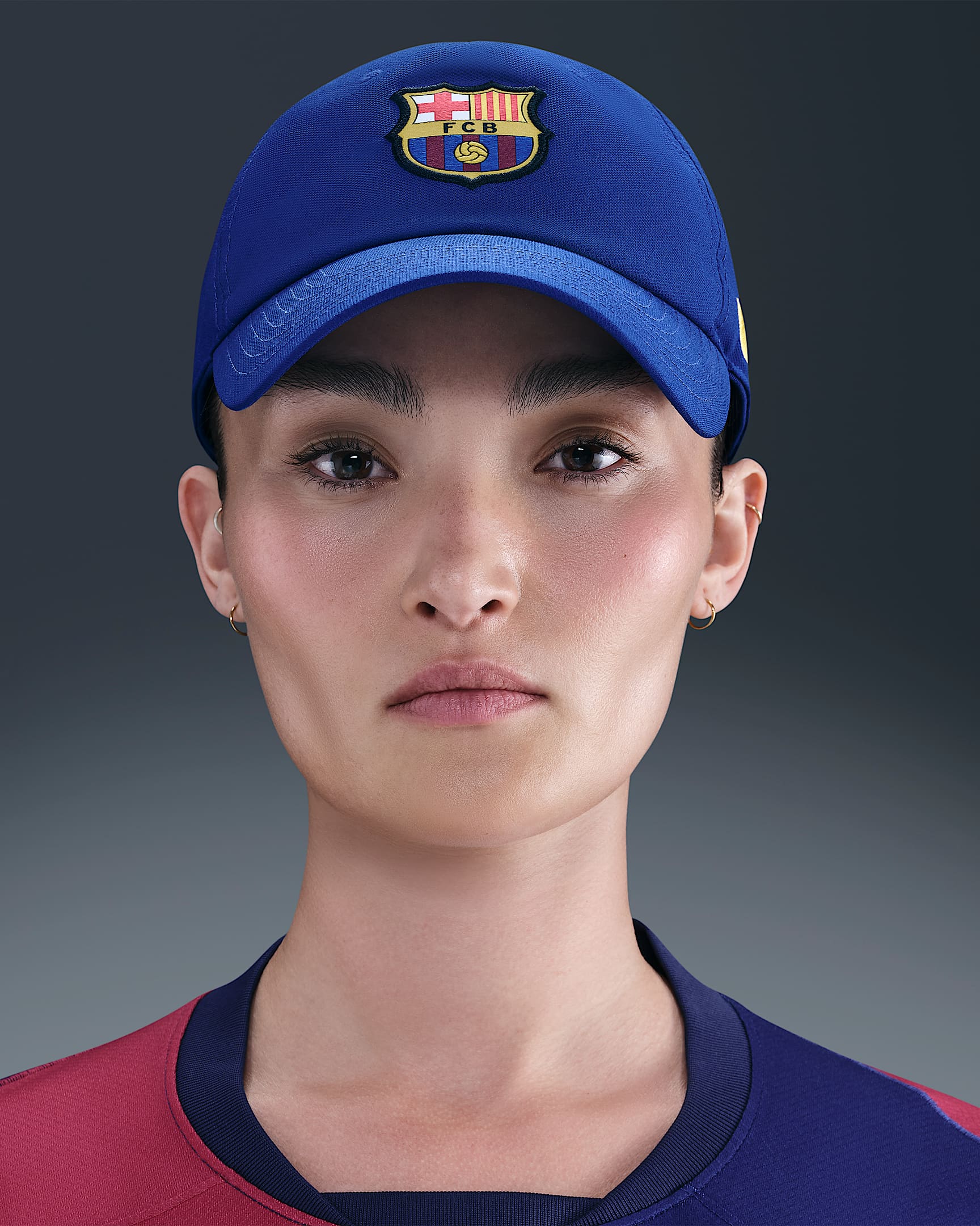 Cappello Barcelona Nike Club 2025/2026 US CB L - Deep Royal Blue/Amarillo
