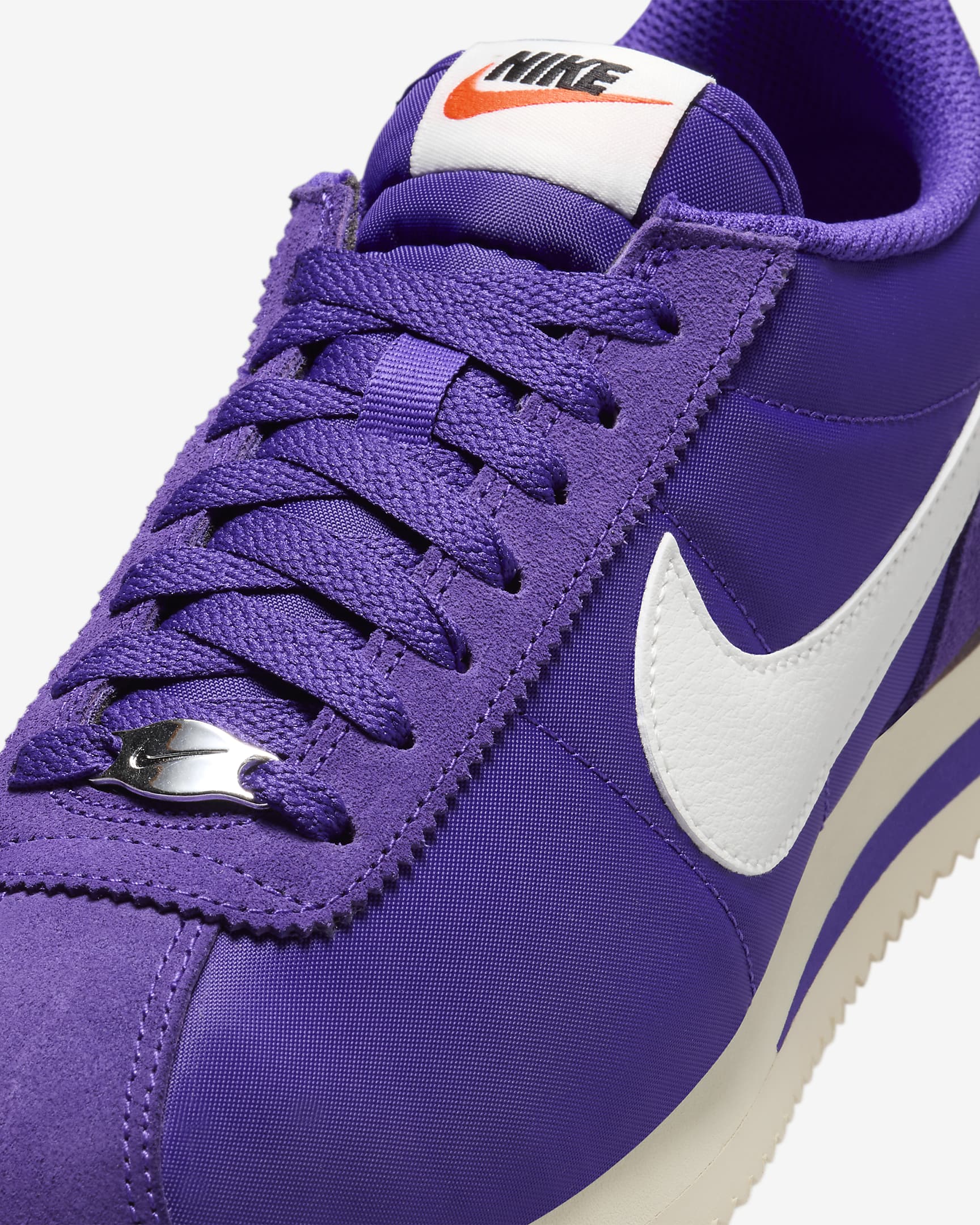 Nike Cortez Textile Zapatillas - Field Purple/Alabaster/Safety Orange/Summit White