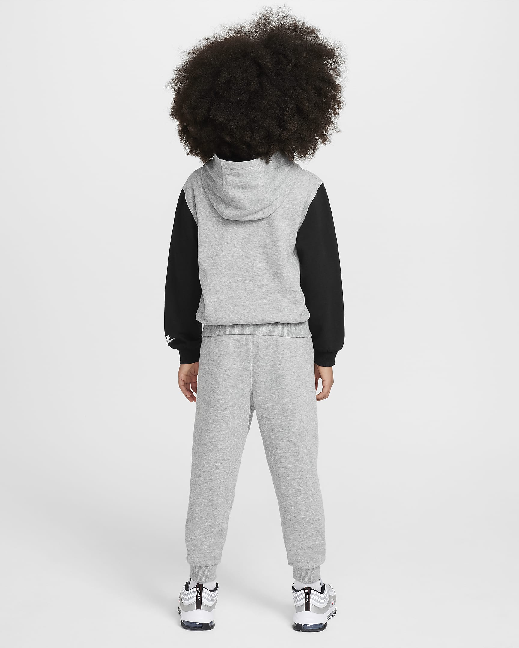 Nike Sportswear "Express Yourself" Little Kids' 2-Piece Pullover Set - Dark Grey Heather