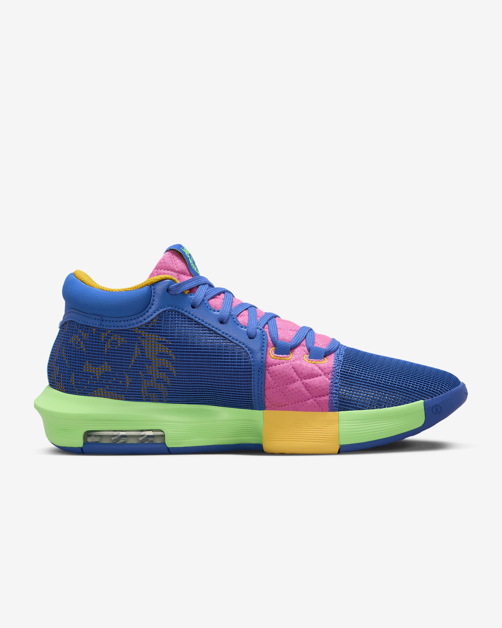 LeBron Witness 8 „I Promise School” kosárlabdacipő - Többszínű/Baltic Blue/Playful Pink/Többszínű