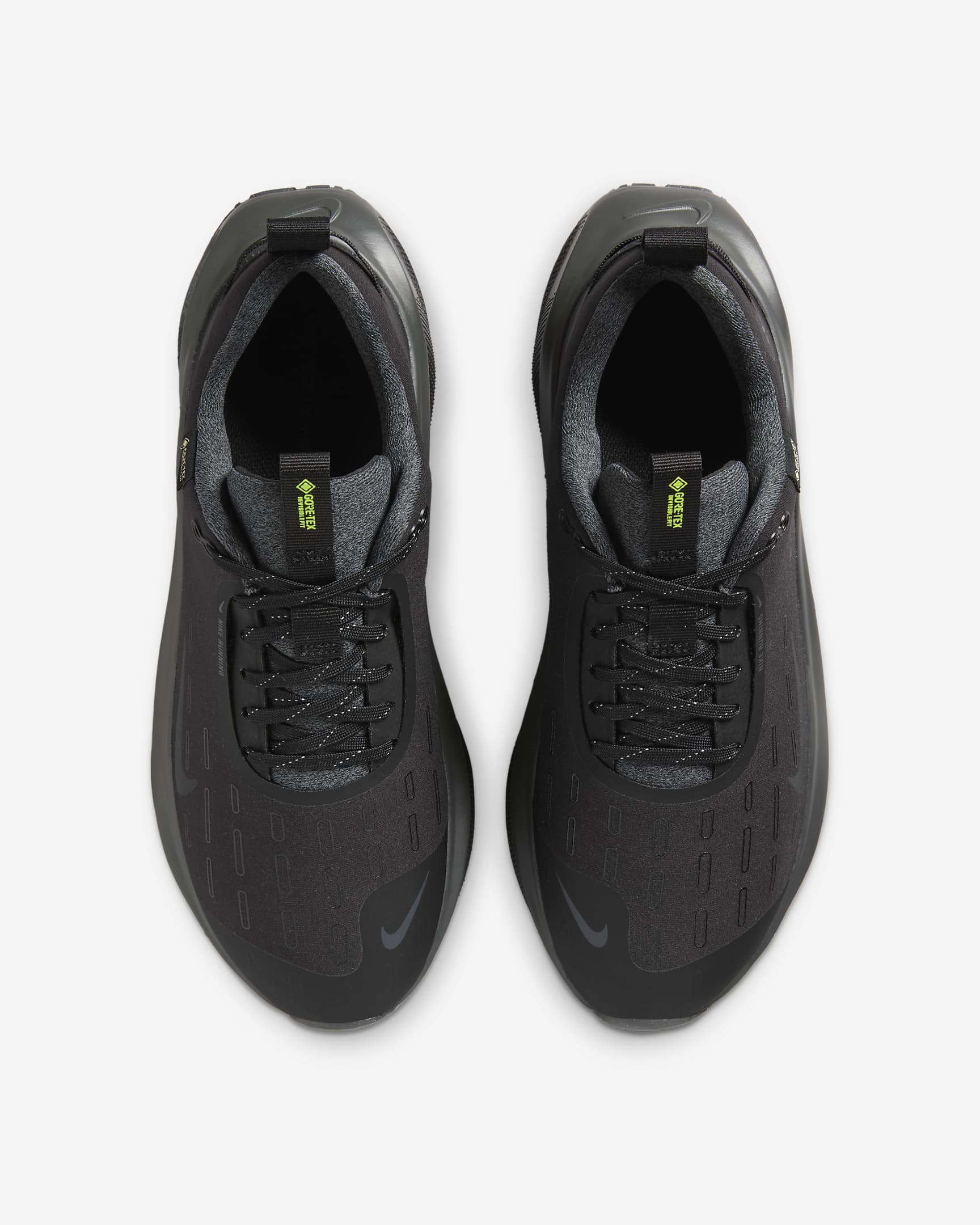 Damskie wodoszczelne buty do biegania po asfalcie Nike InfinityRN 4 GORE-TEX - Czerń/Volt/Dark Grey/Anthracite