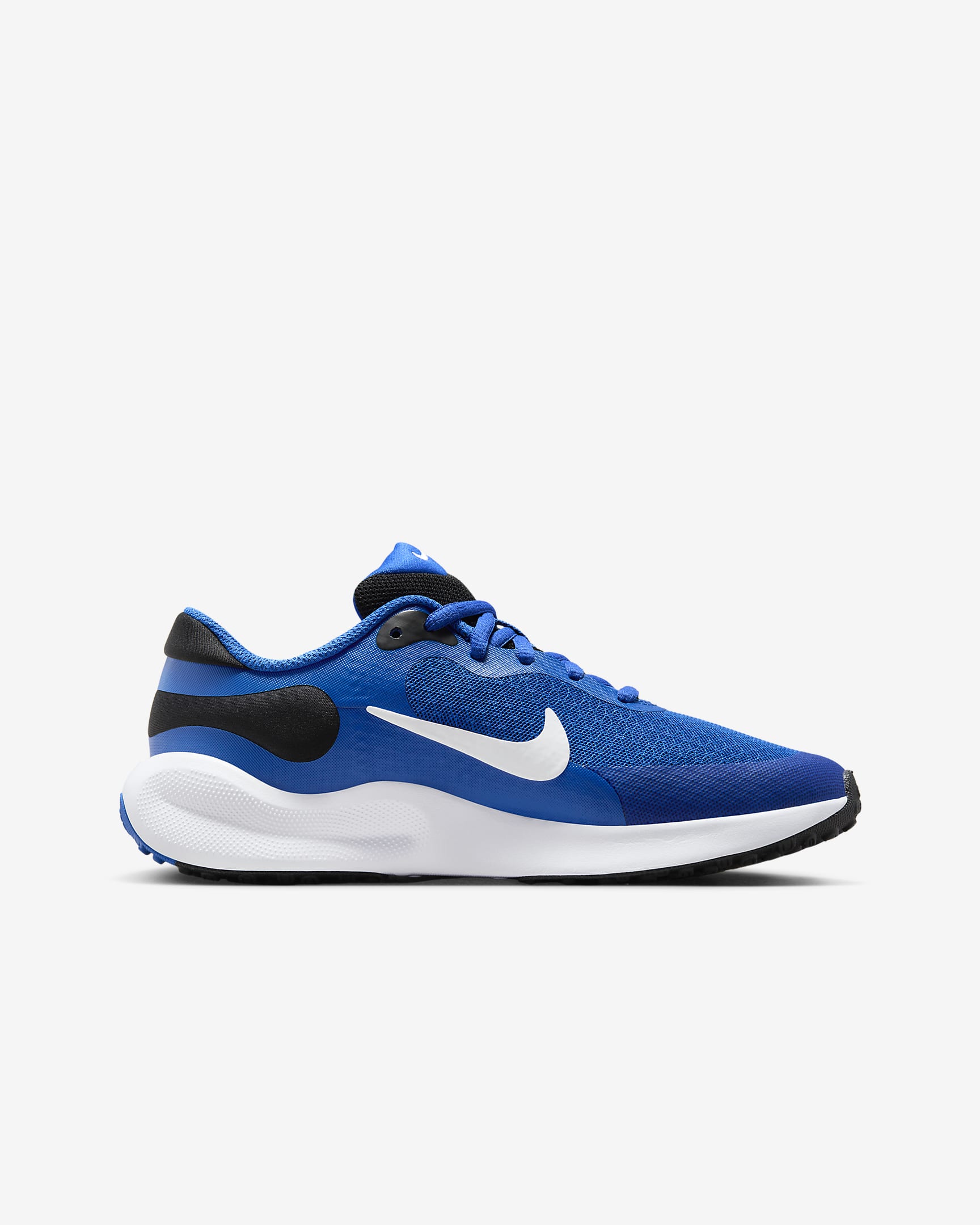 Sapatilhas de running Nike Revolution 7 Júnior - Game Royal/Preto/Branco