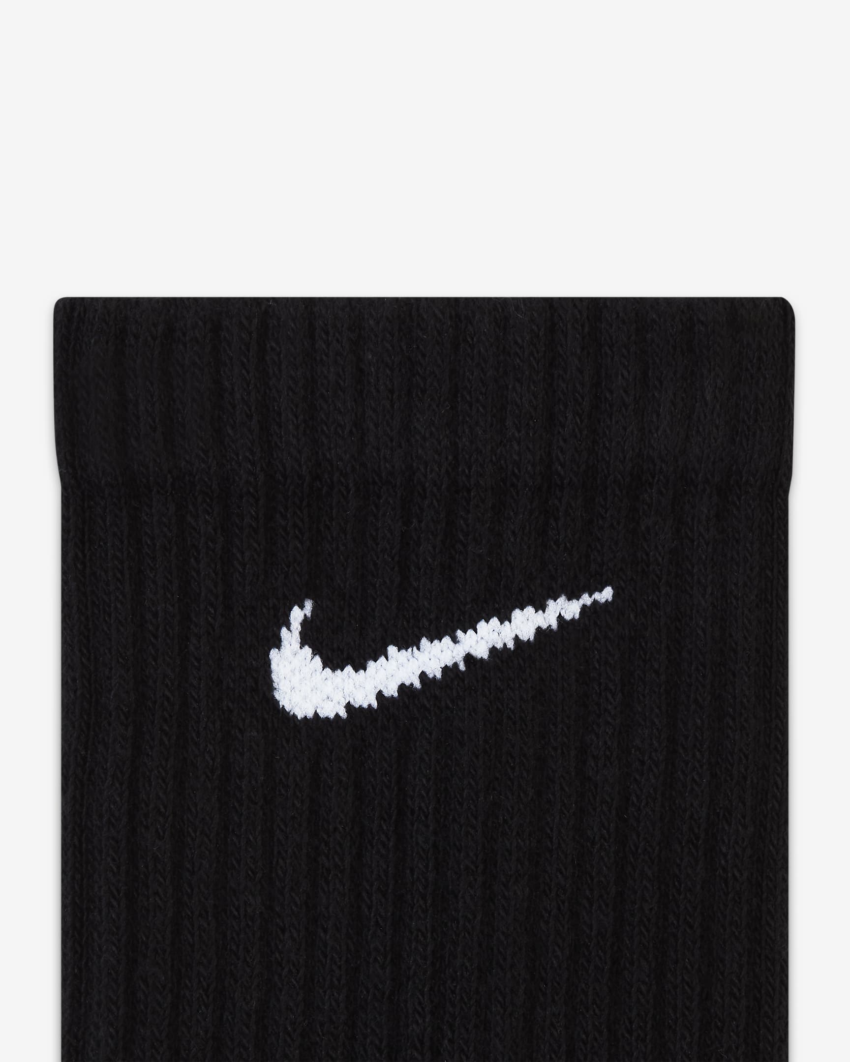 Nike Everyday Cushioned Training Crew Socks (3 Pairs) - Black/White