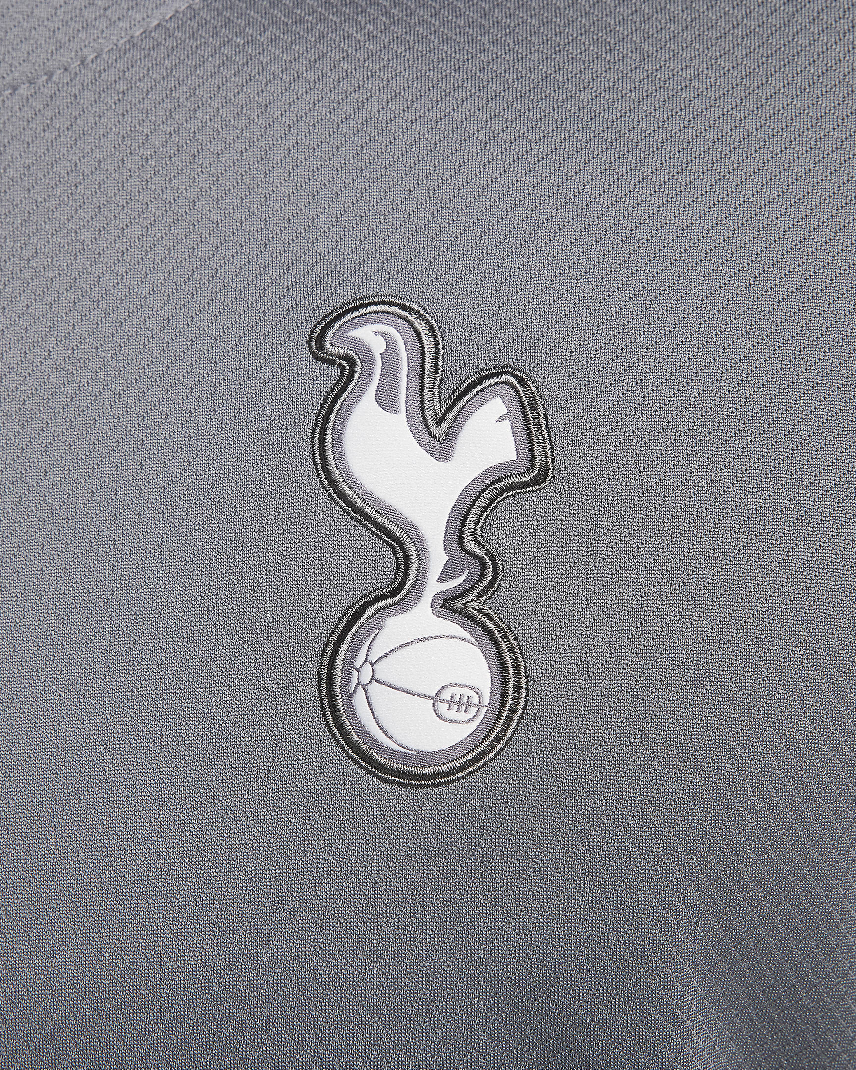 Tottenham Hotspur Strike Nike Dri-FIT rövid ujjú, kötött férfi futballfelső - Dark Grey/Dark Grey/Polar/Grey Fog