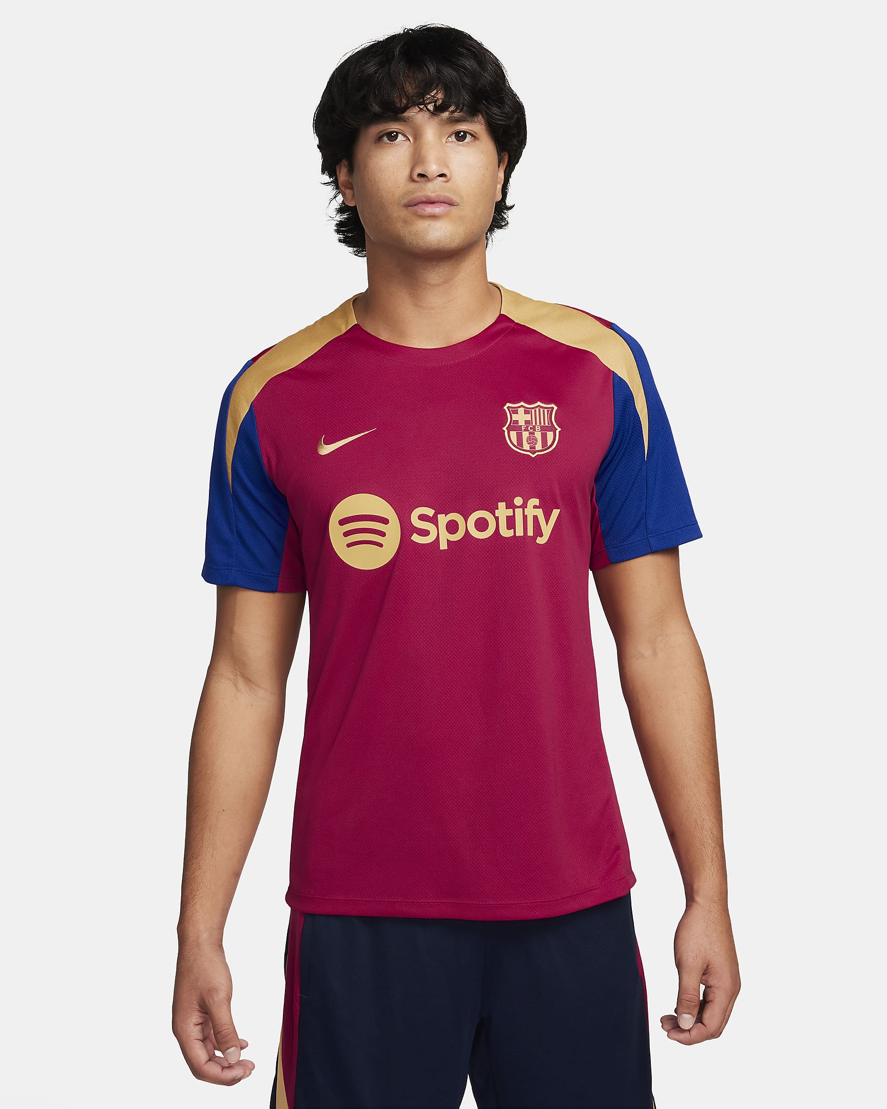 F.C. Barcelona Strike Men's Nike Dri-FIT Football Knit Top. Nike SE