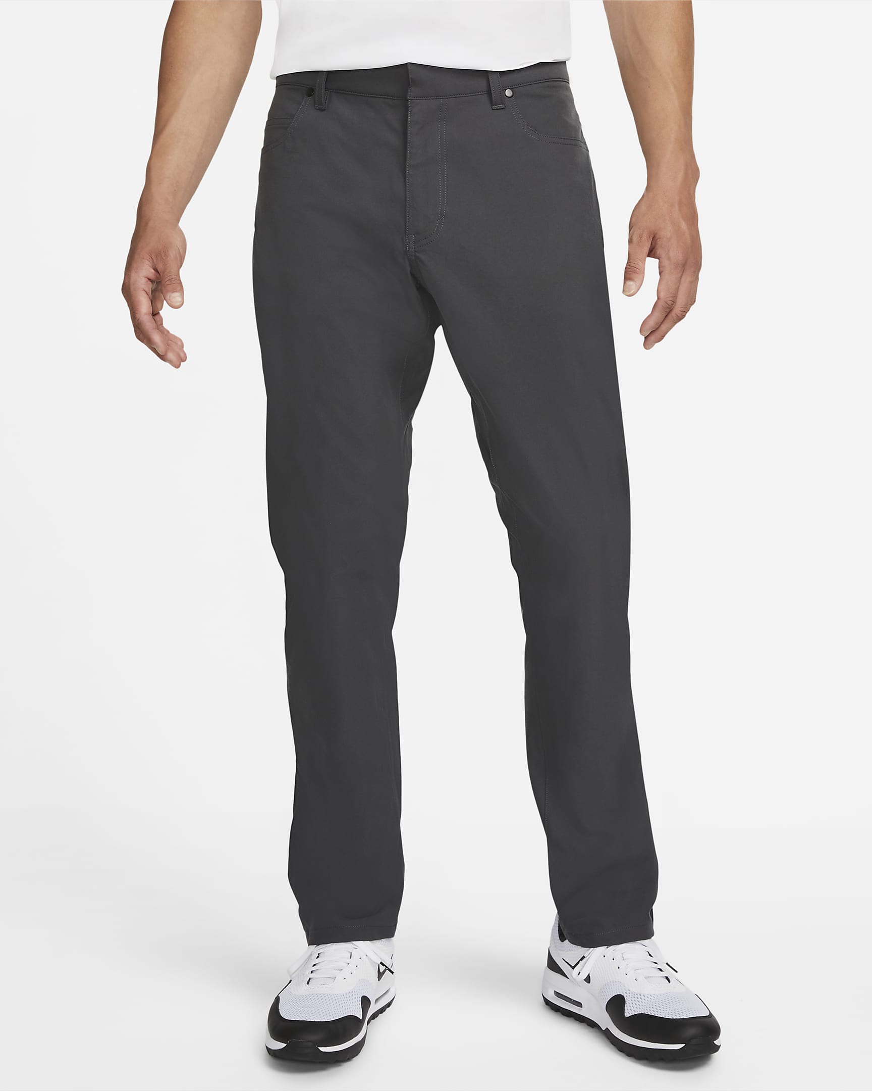 Nike Dri-FIT Repel Men's 5-Pocket Slim-Fit Golf Trousers. Nike BG