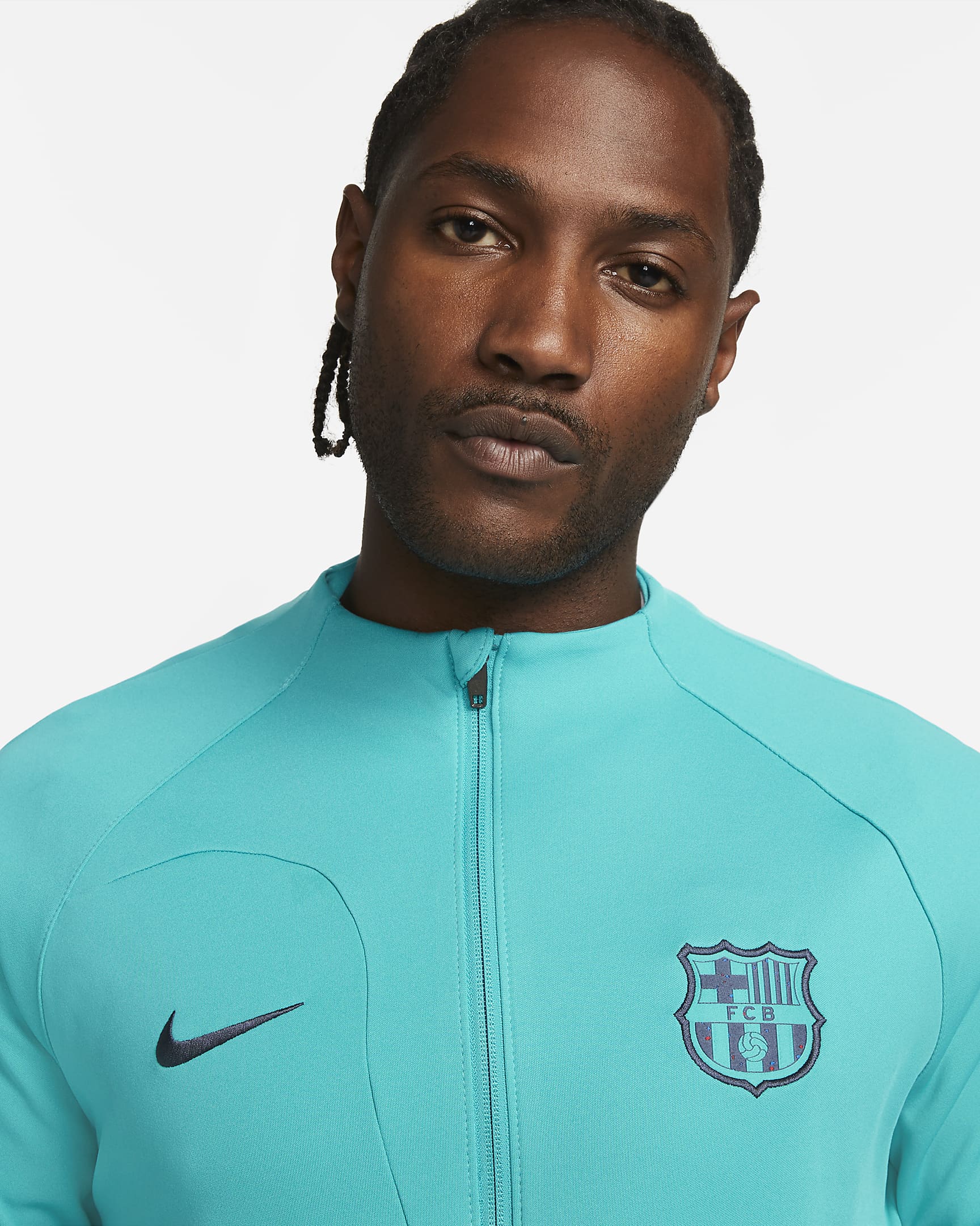 F.C. Barcelona Academy Pro Third Men's Nike Football Knit Jacket. Nike HR