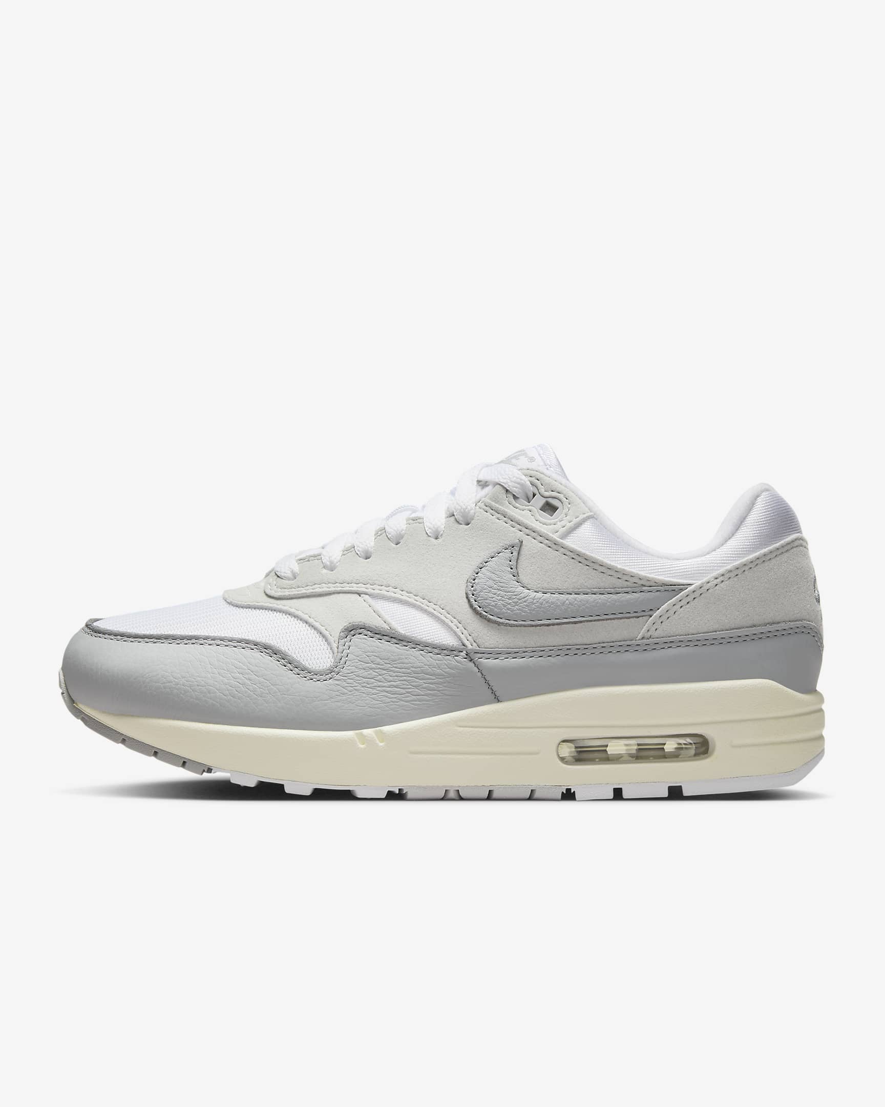 Nike Air Max 1 '87 Damenschuh - Pure Platinum/Weiß/Sail/Light Smoke Grey