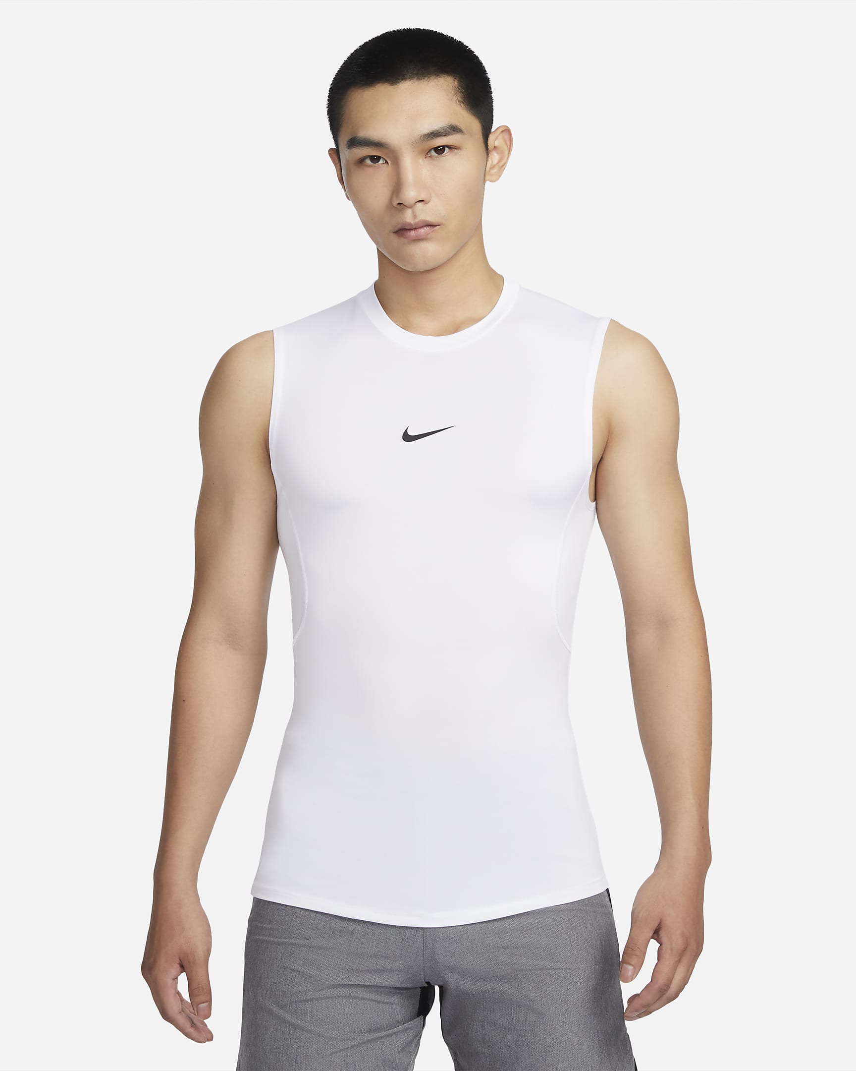 Nike Pro Men's Dri-FIT Tight Sleeveless Fitness Top. Nike ID