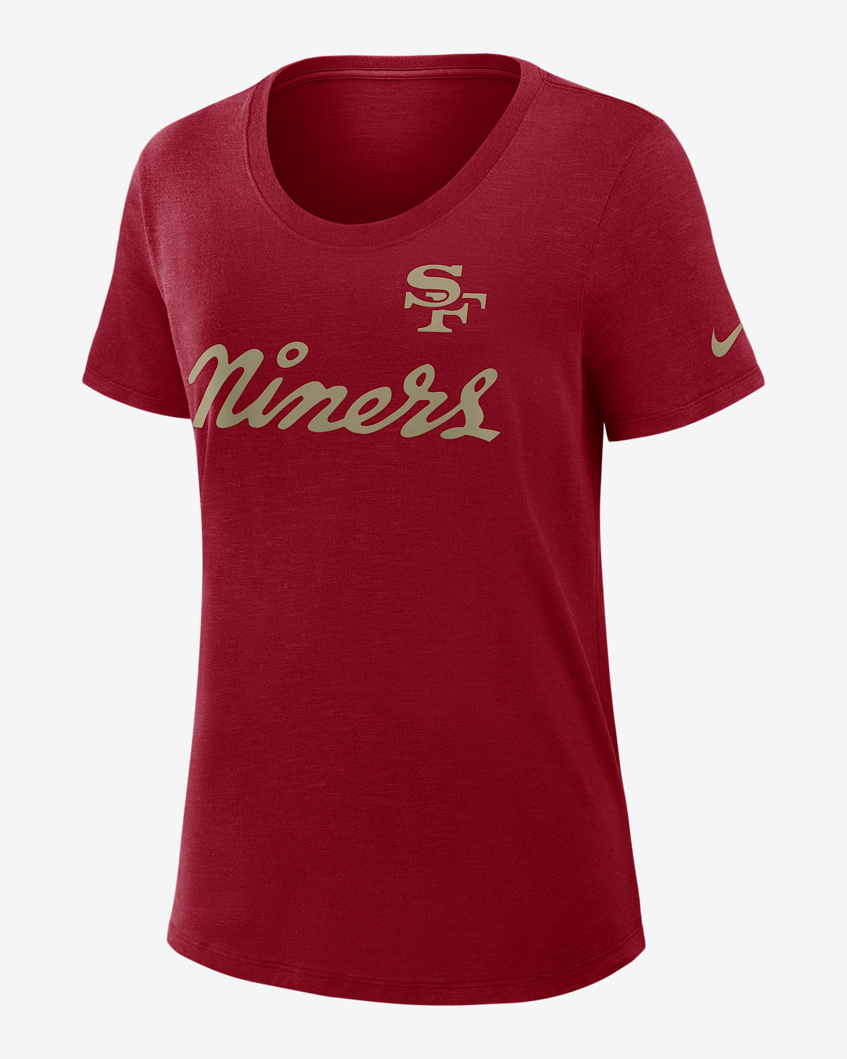 San Francisco 49ers Rivalries Collection Slub Women's Nike Dri-FIT NFL T-Shirt - Black