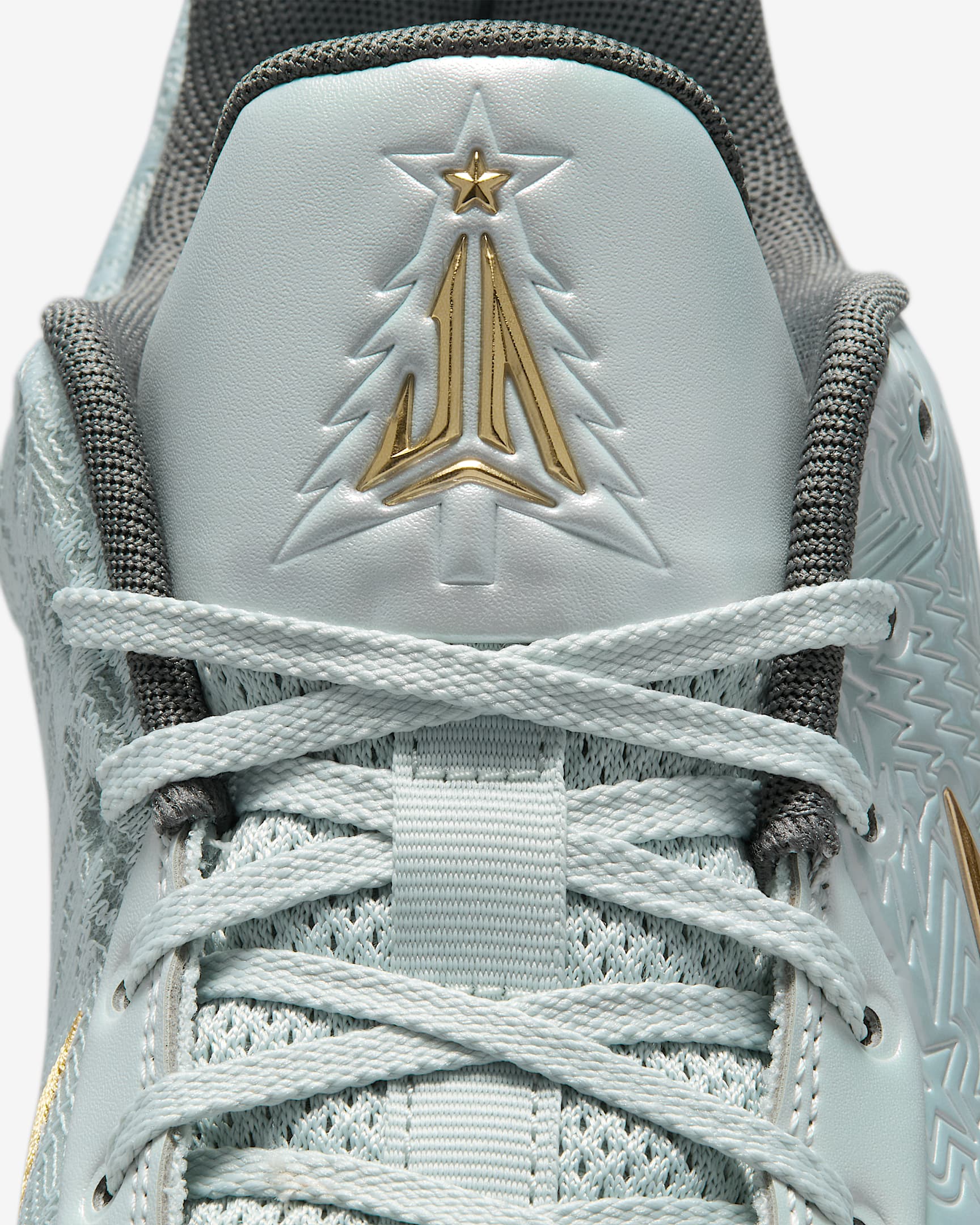 Ja 2 'Tree Top' Basketball Shoes - Light Silver/Iron Grey/Metallic Gold