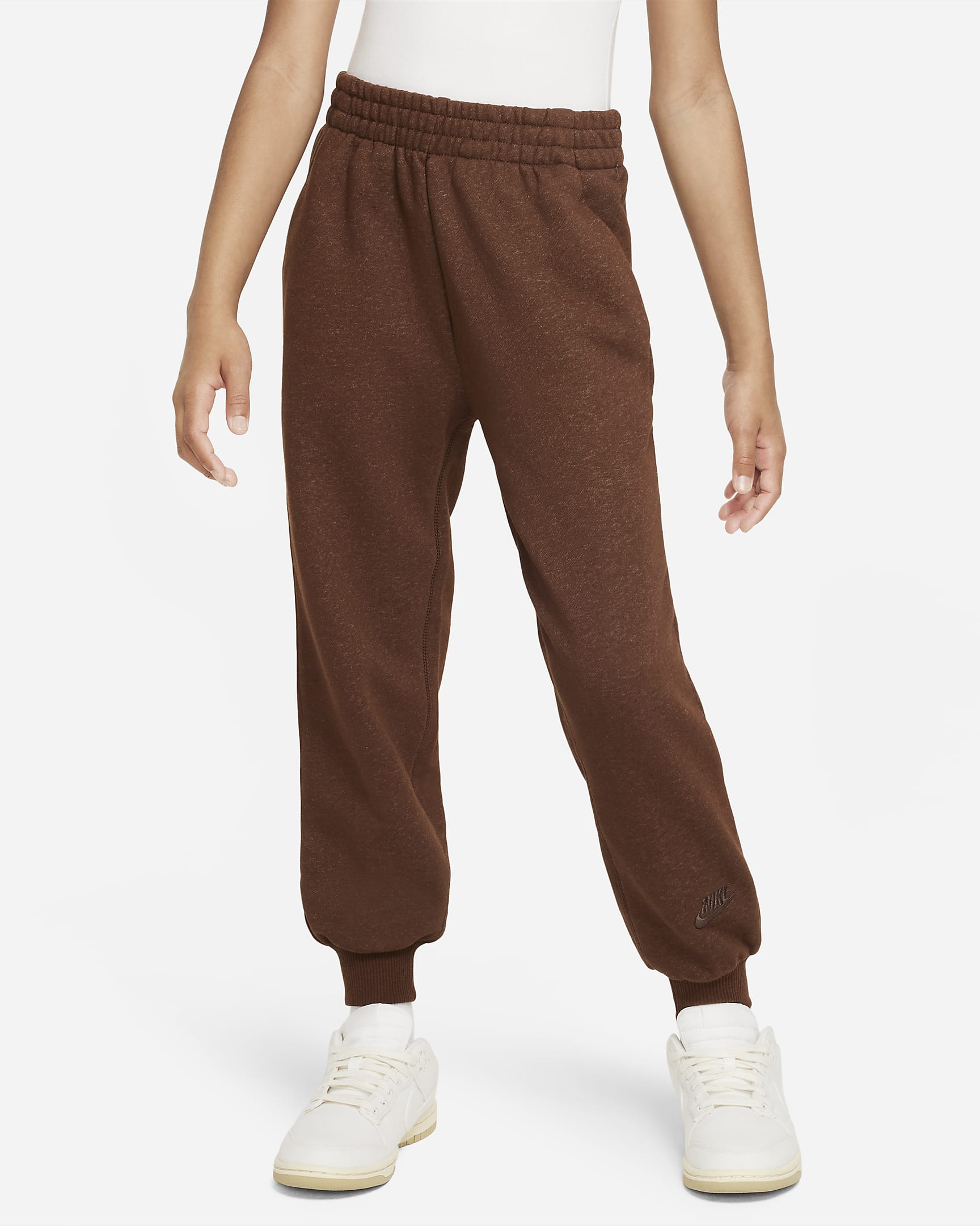 Nike Sportswear Icon Fleece EasyOn Big Kids' Loose Joggers.