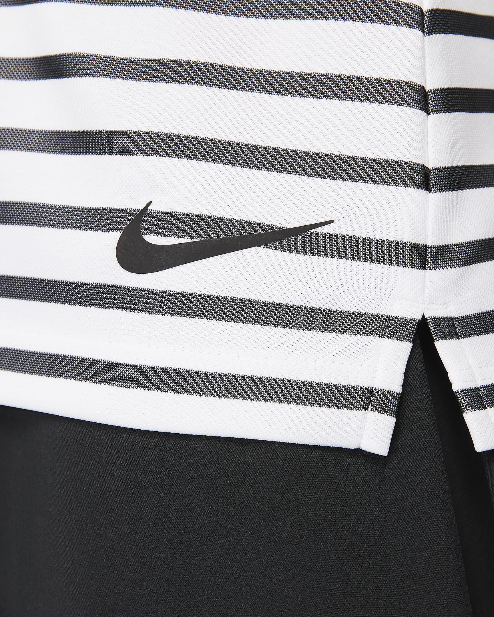 Nike Dri-FIT Victory Women's Striped Sleeveless Golf Polo. Nike IN