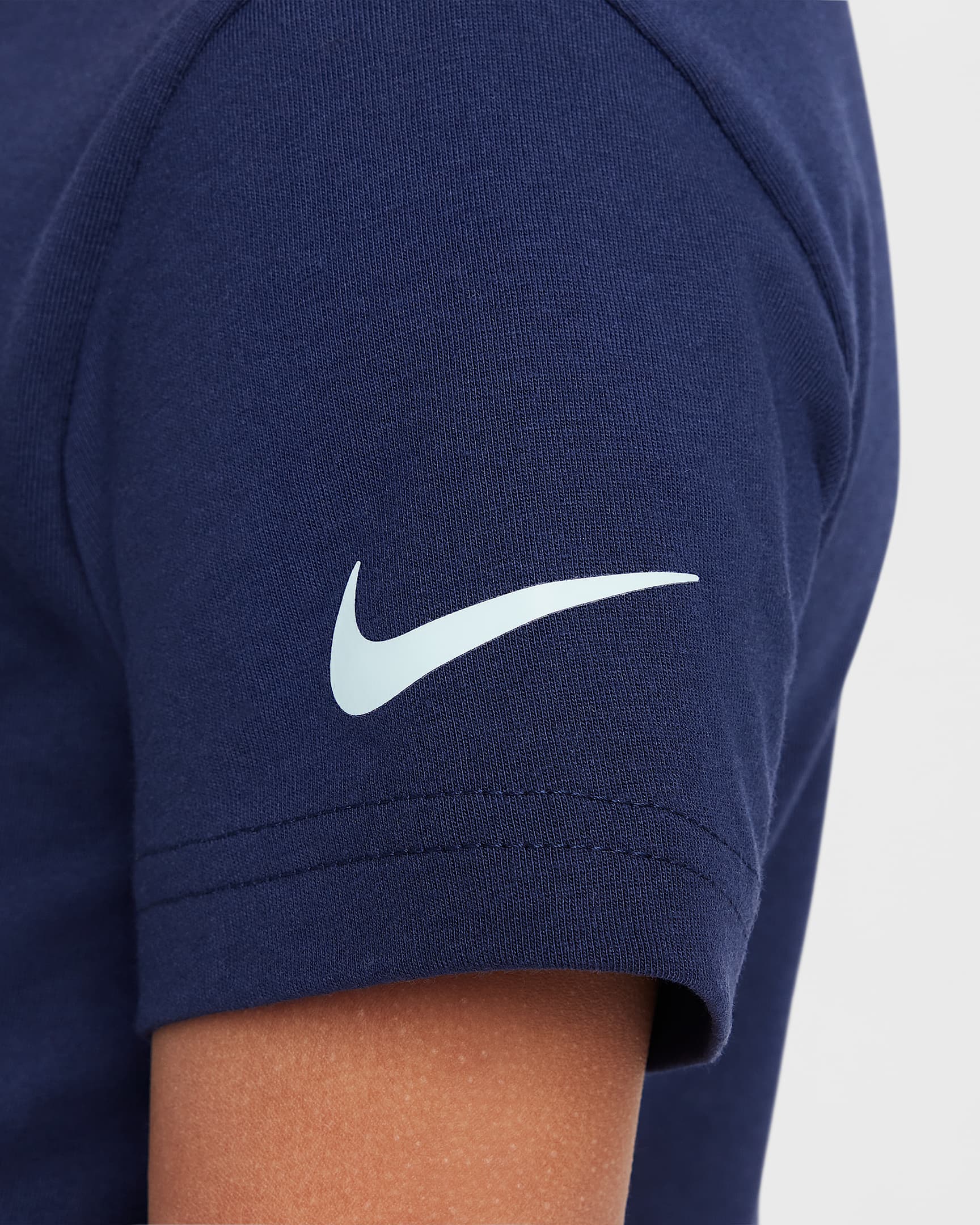 Nike Boxy Snowball T-shirt voor peuters - Midnight Navy