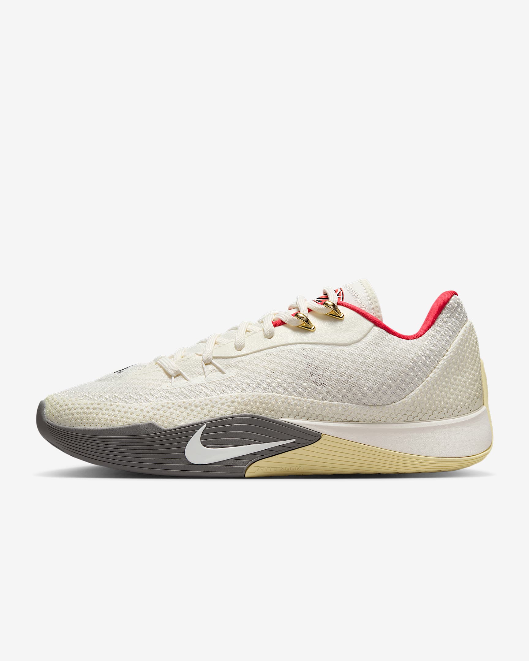 Sapatilhas de basquetebol Nike Street Flare - Soft Pearl/Midnight Fog/Amarelo Pale/Sail