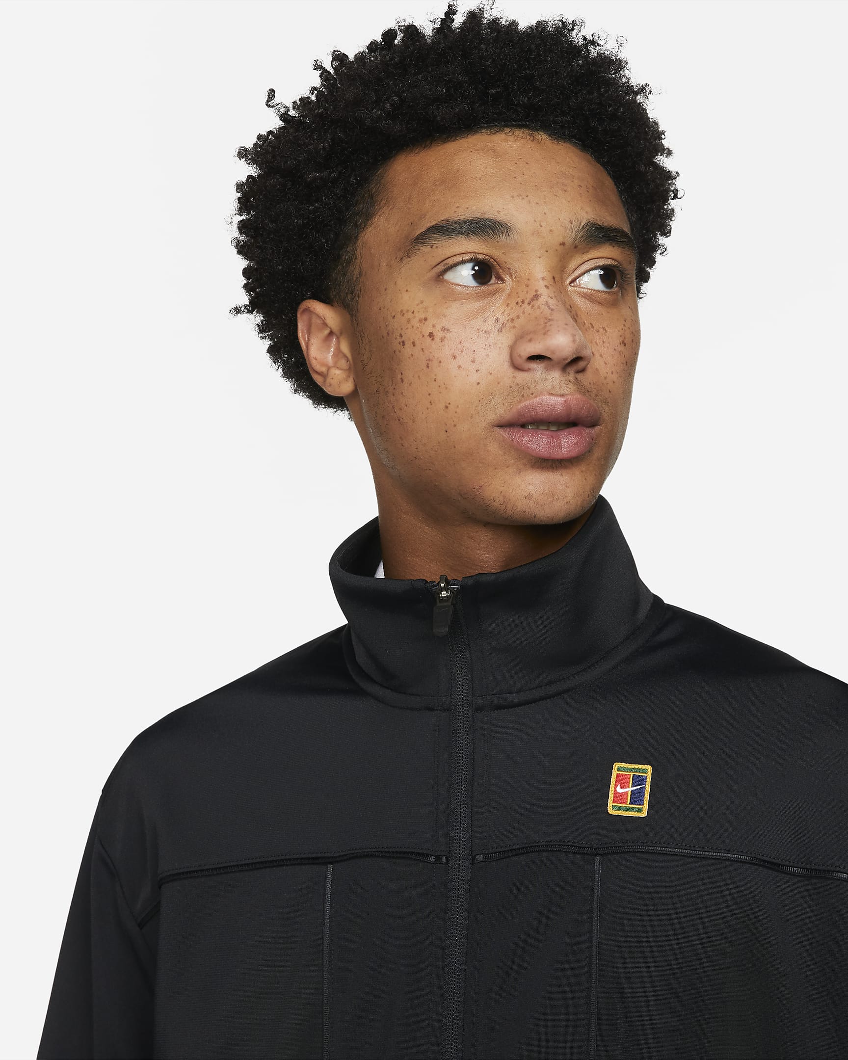 NikeCourt Erkek Tenis Ceketi - Siyah