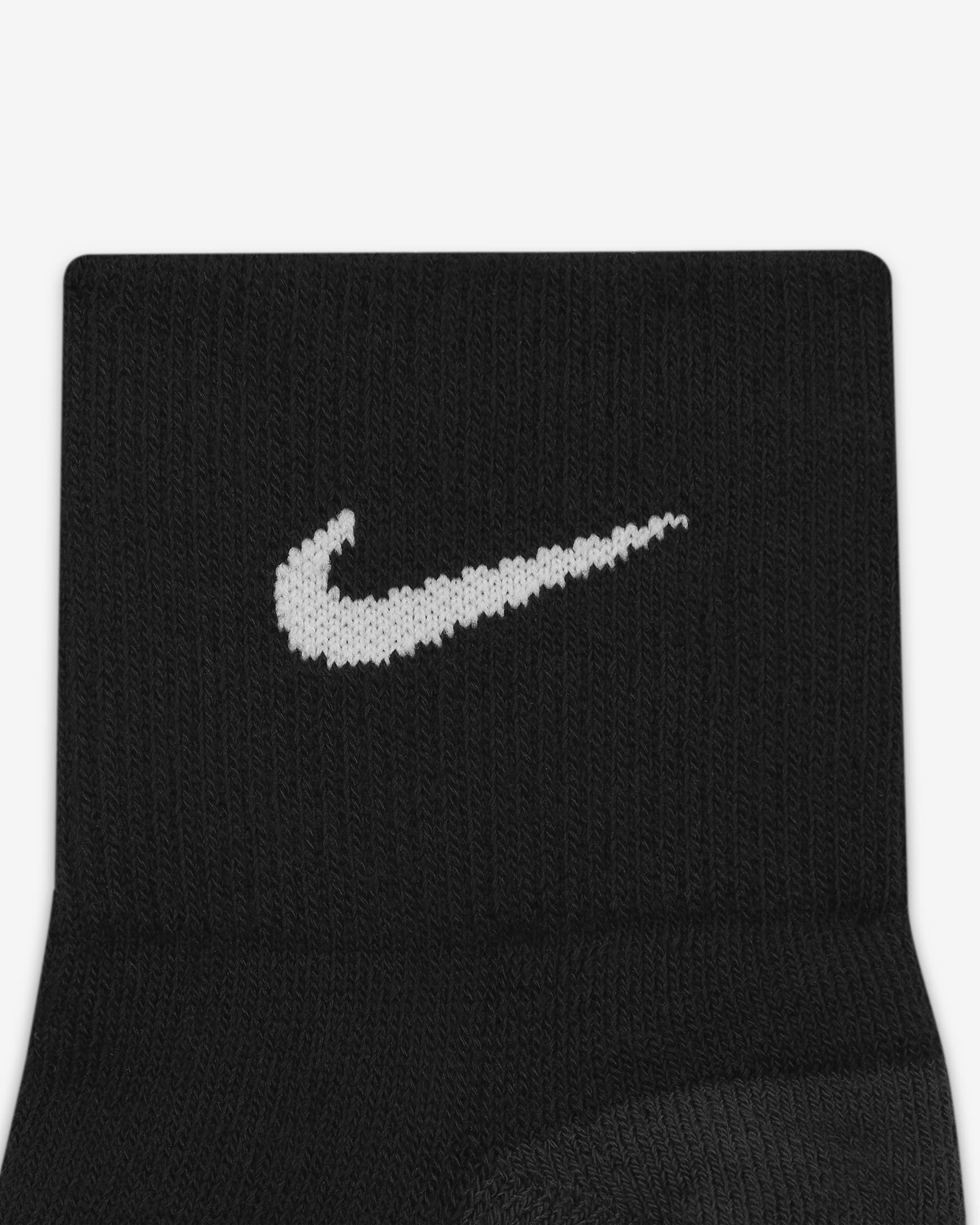 Nike Everyday Max Cushioned Training Ankle Socks (3 Pairs) - Black/Anthracite/White