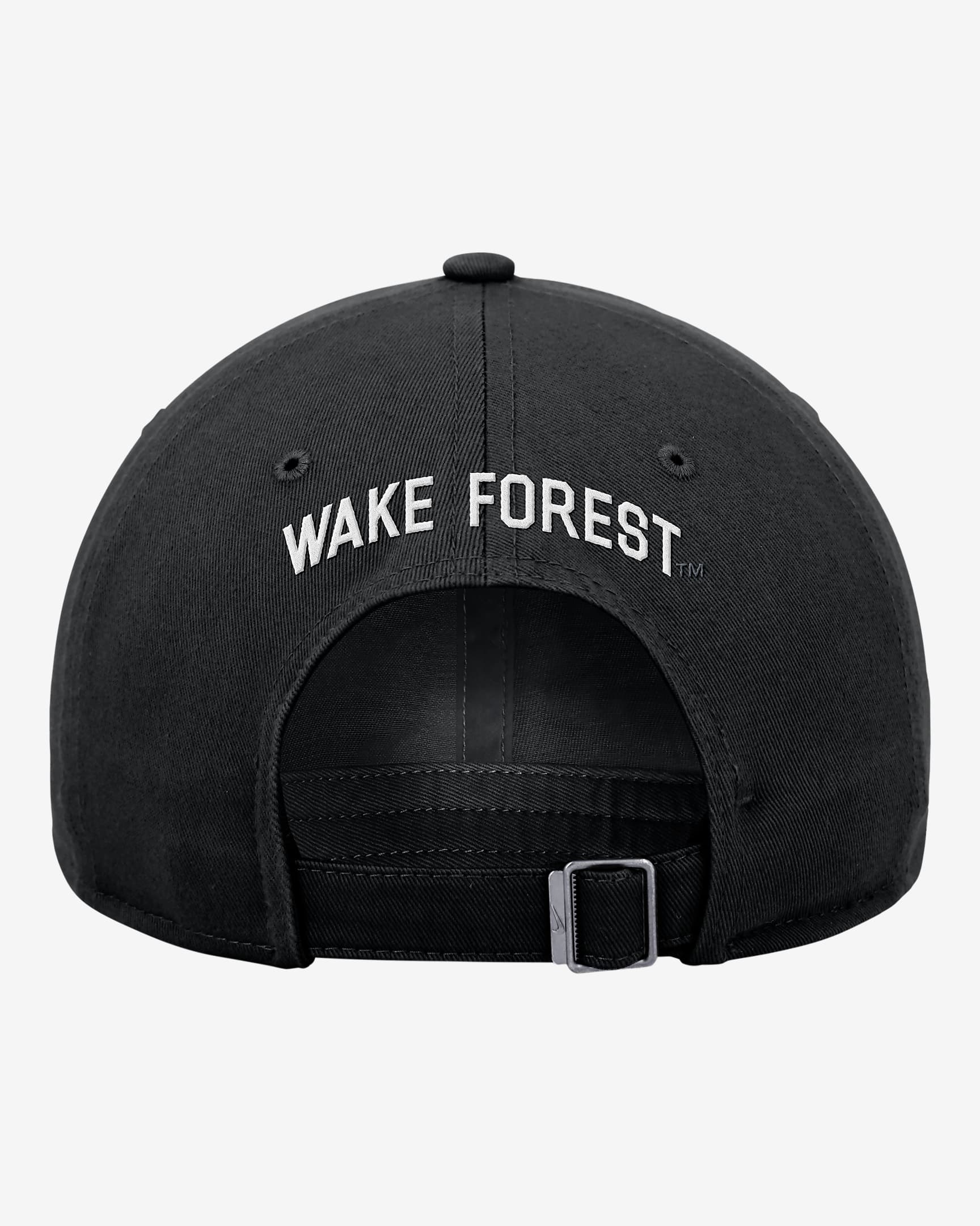 Wake Forest Nike College Cap - Black