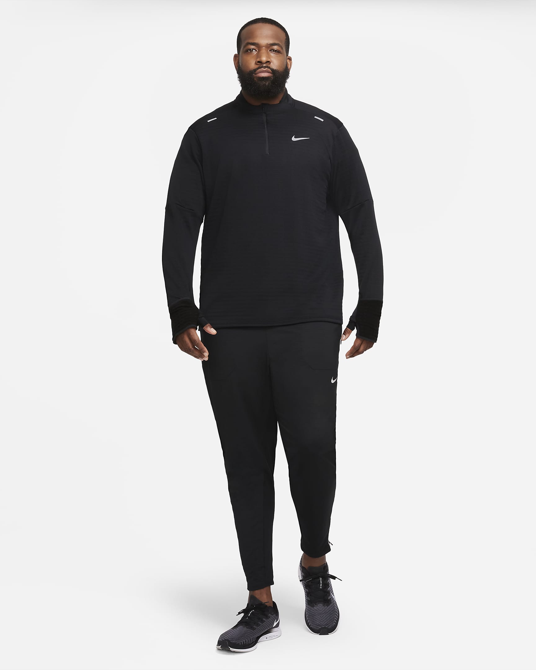 Nike Therma-FIT Repel Men's 1/4-Zip Running Top. Nike LU