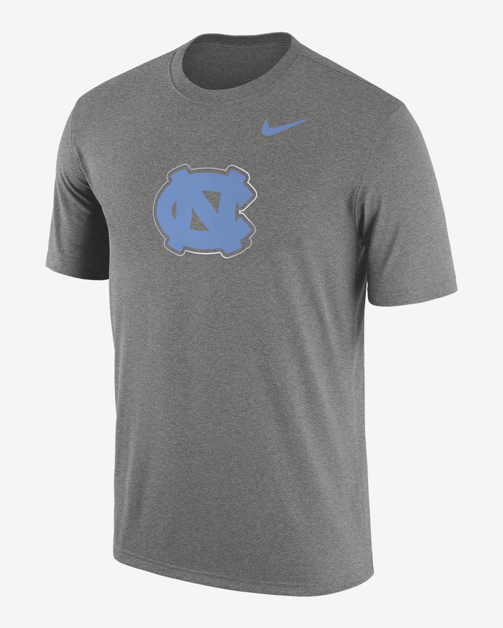 UNC Men's Nike College T-Shirt - Dark Grey Heather