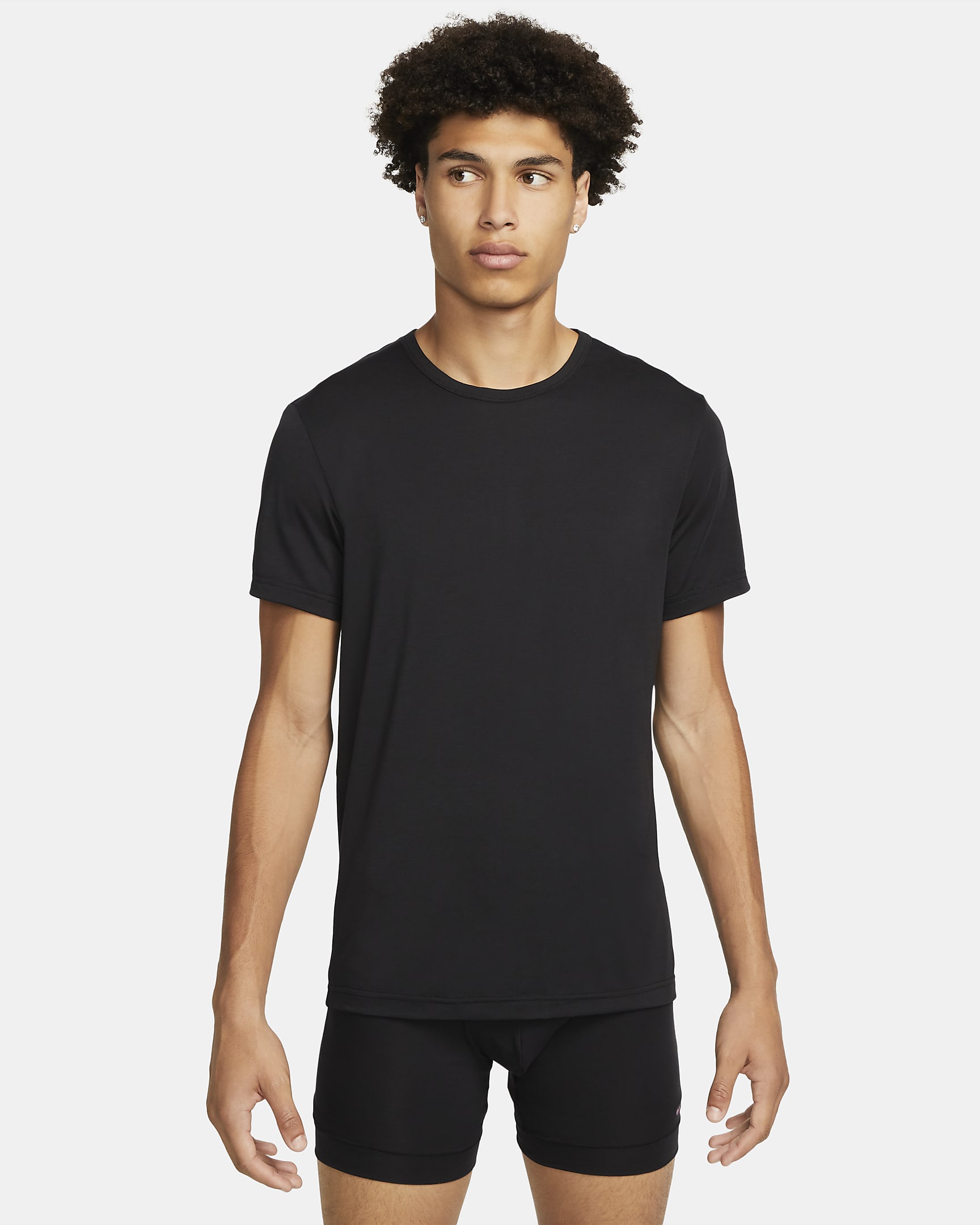 Nike Dri-FIT ReLuxe Men's Crew Neck Undershirt (2-Pack). Nike.com