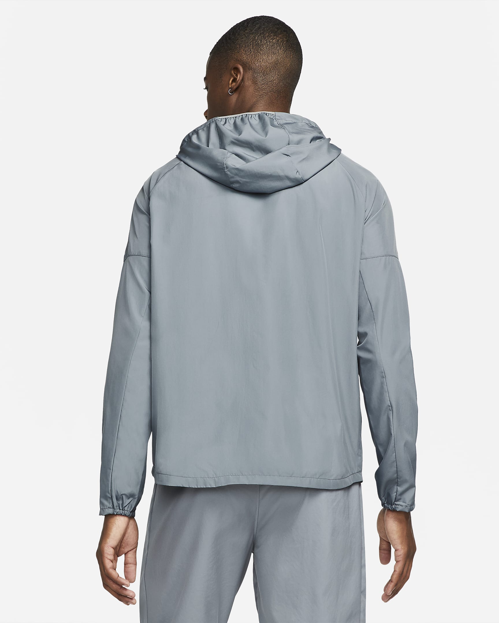 Nike Miler Men's Repel Running Jacket - Smoke Grey/Smoke Grey