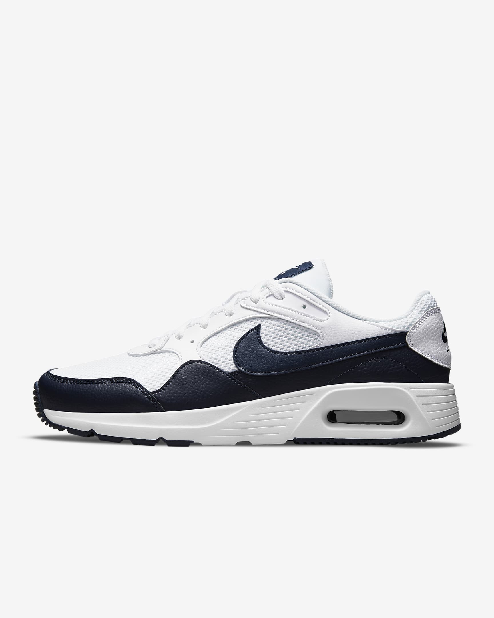 Nike Air Max SC Men's Shoes - White/White/Obsidian