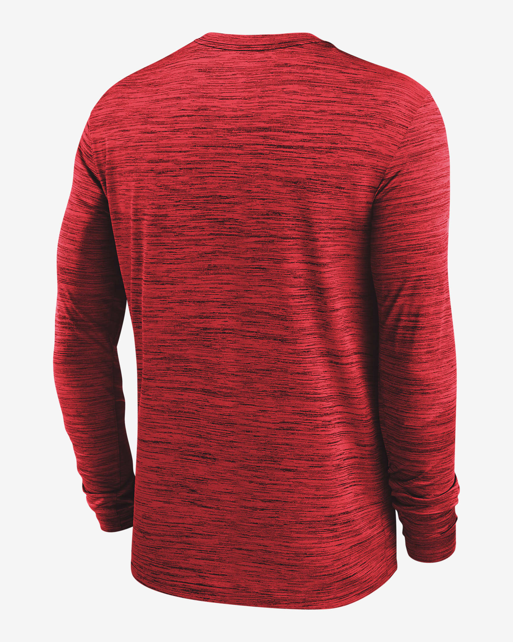 Ohio State Buckeyes Sideline Velocity Men's Nike Dri-FIT College Long-Sleeve T-Shirt - Scarlet