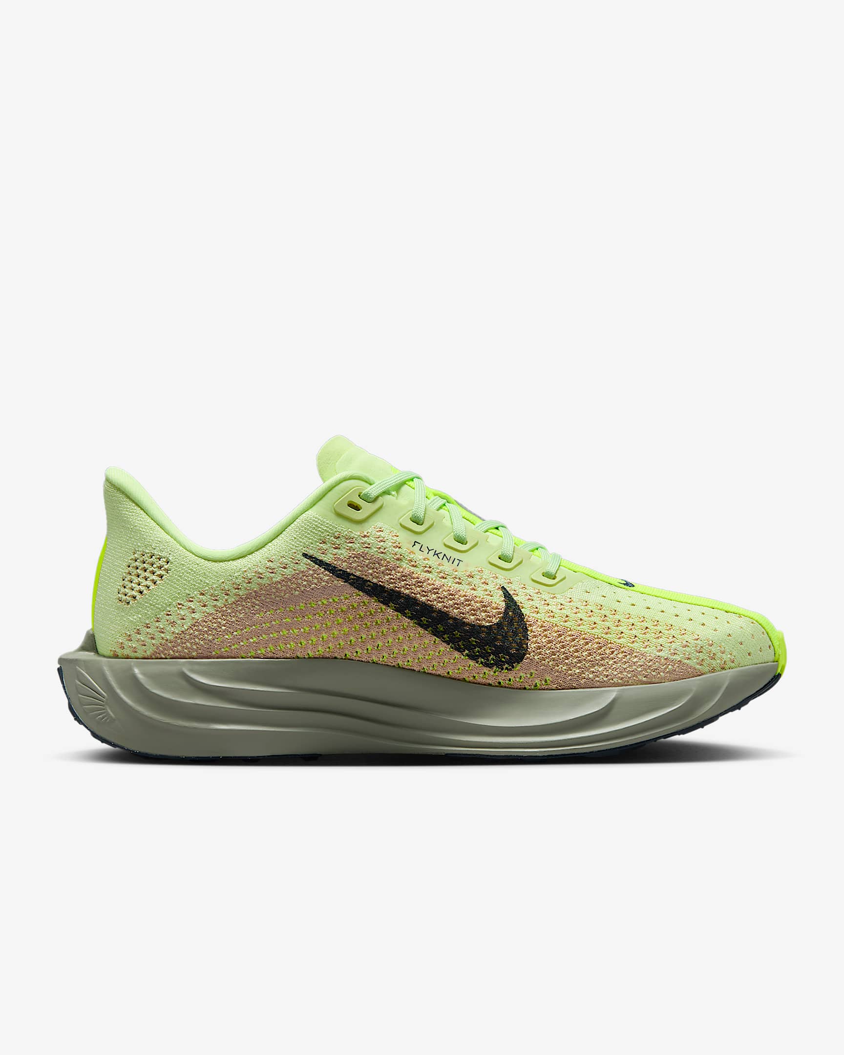 Nike Pegasus Plus Women's Road Running Shoes - Barely Volt/Sesame/Jade Horizon/Armoury Navy