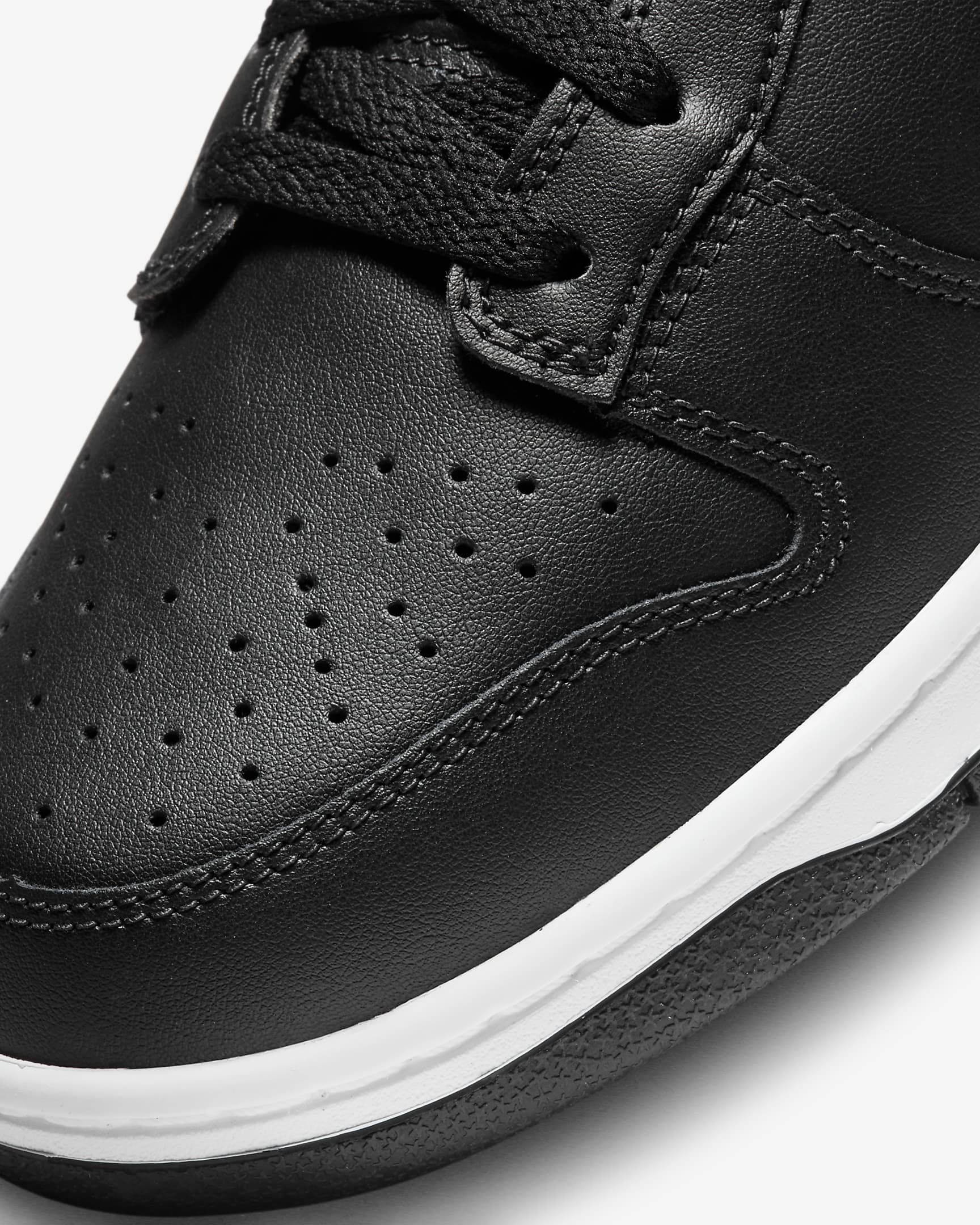 Nike Dunk Low Retro Men's Shoes - Black/Black/White/White