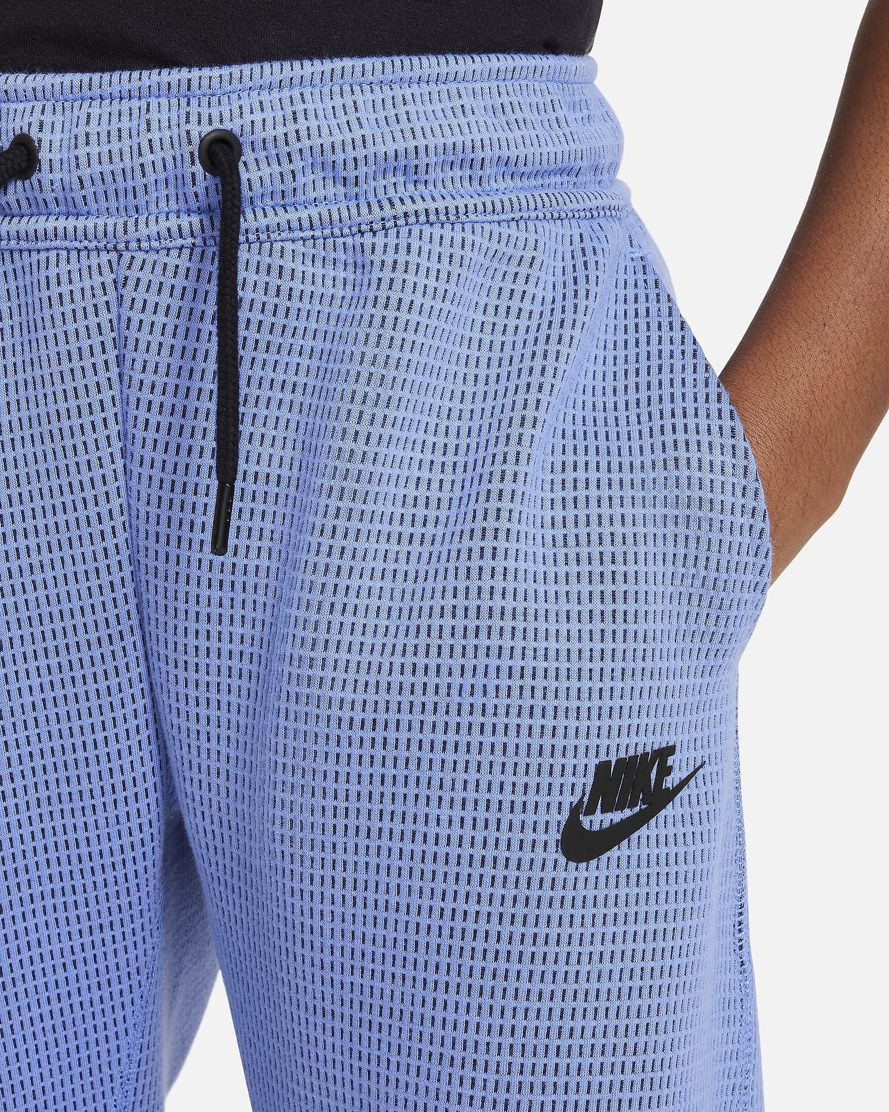 Pantaloni per l'inverno Nike Sportswear Tech Fleece – Ragazzo - Polar/Midnight Navy/Nero