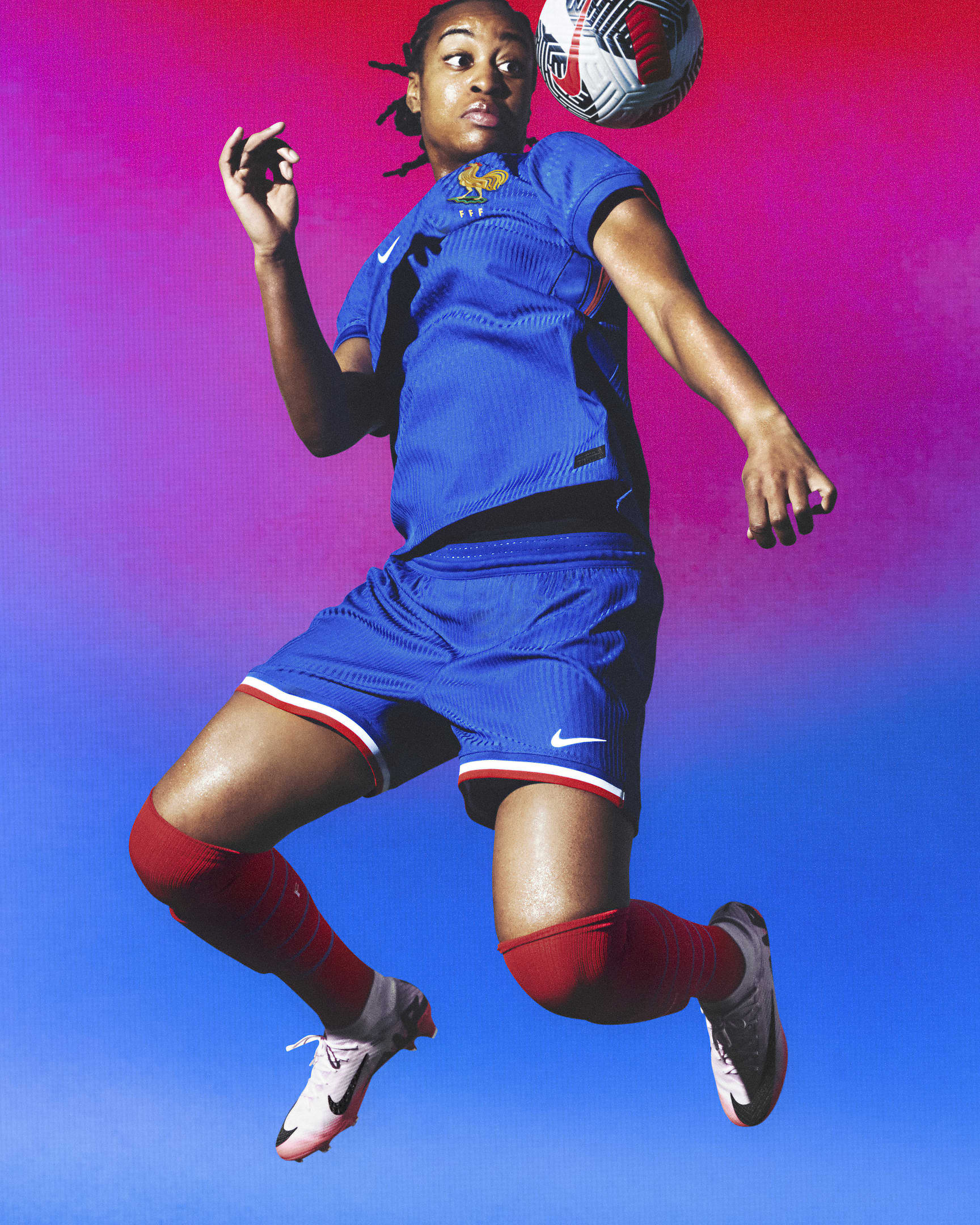 FFF (Men's Team) 2024/25 Match Home Women's Nike DriFIT ADV Football Authentic Shirt. Nike UK