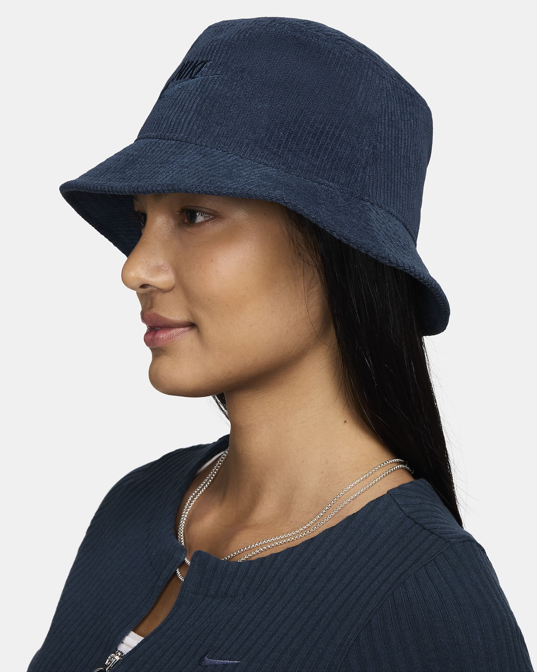 Nike Apex Corduroy Bucket Hat - Armory Navy/Armory Navy