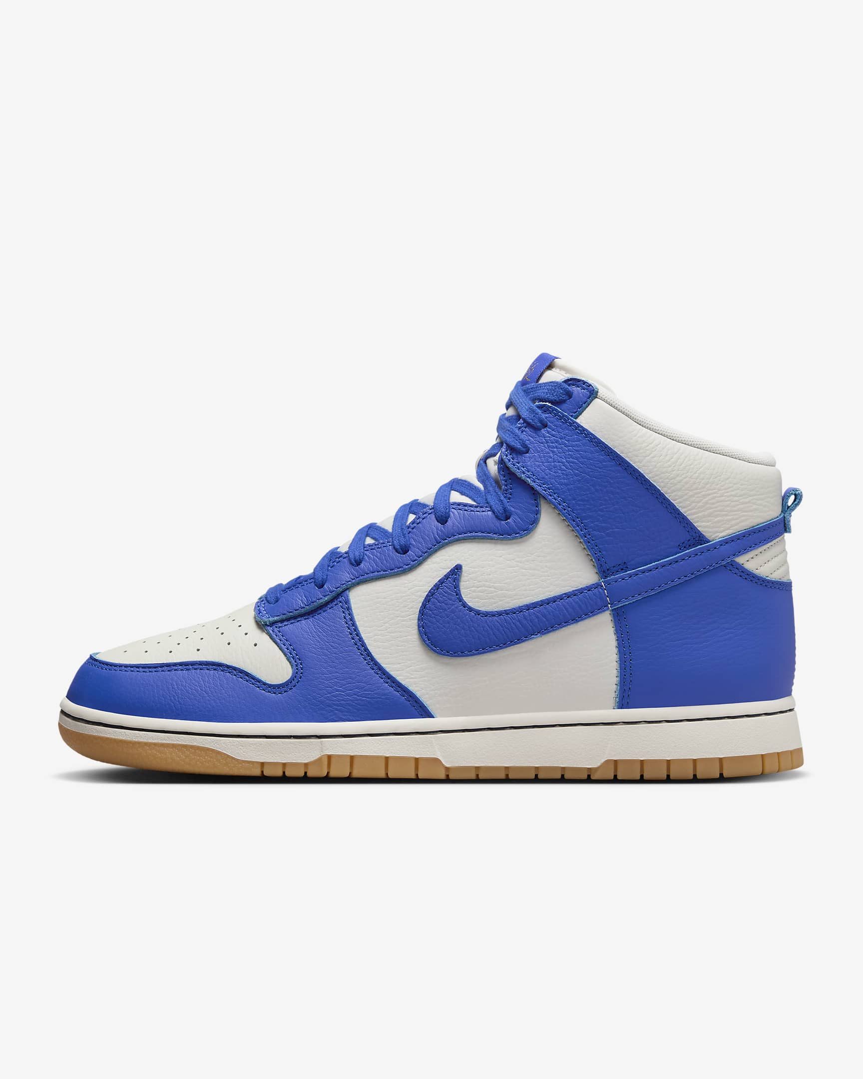 Nike Dunk High Retro SE Men's Shoes - Phantom/Pale Ivory/Gum Yellow/Racer Blue