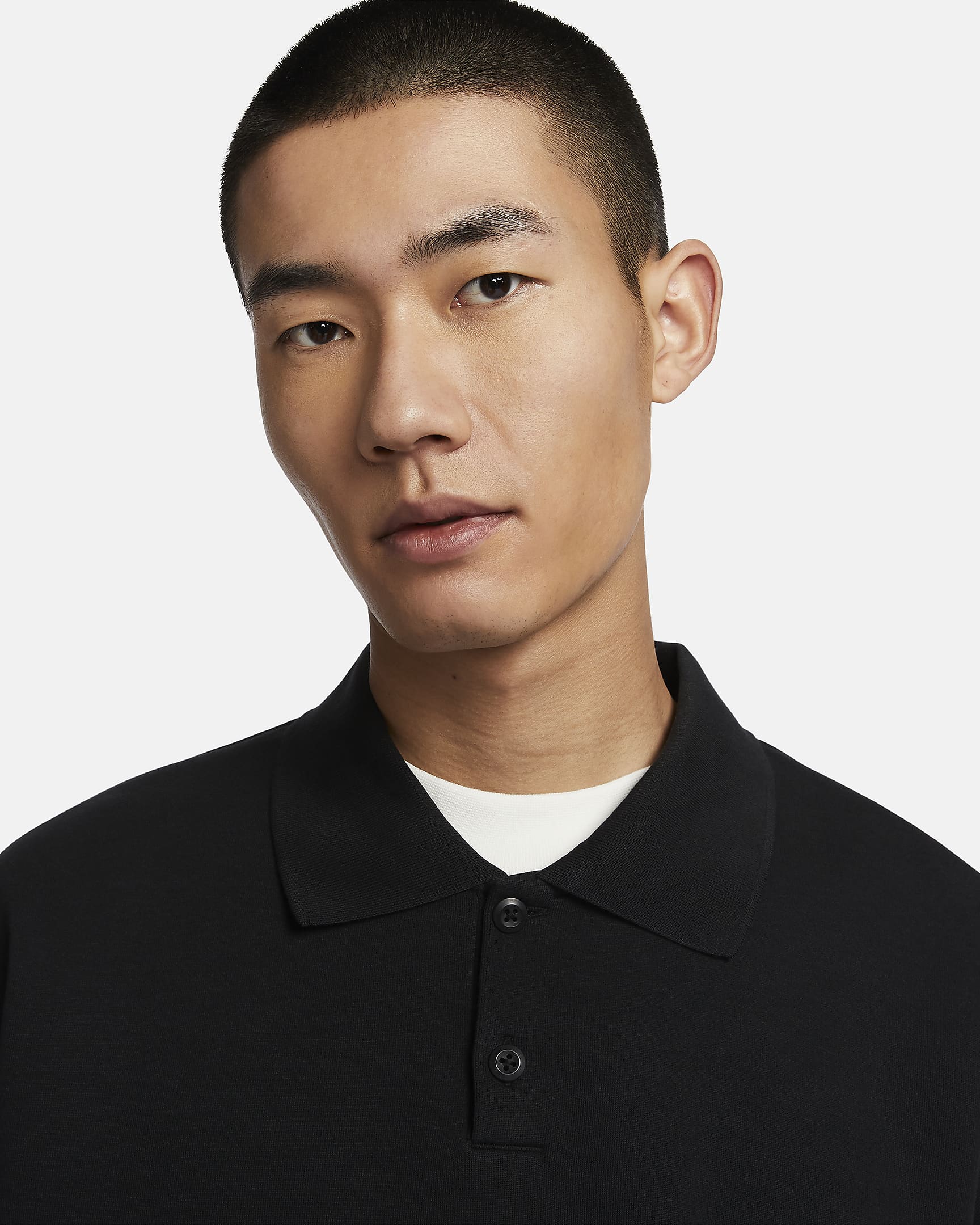 Nike Tech Fleece Reimagined Men's Polo - Black