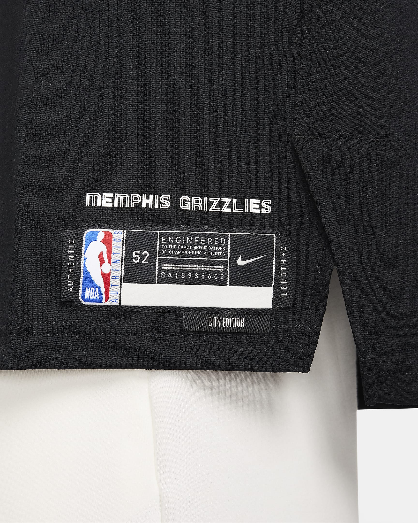 Ja Morant Memphis Grizzlies 2023/24 City Edition Men's Nike Dri-FIT ADV NBA Authentic Jersey - Black