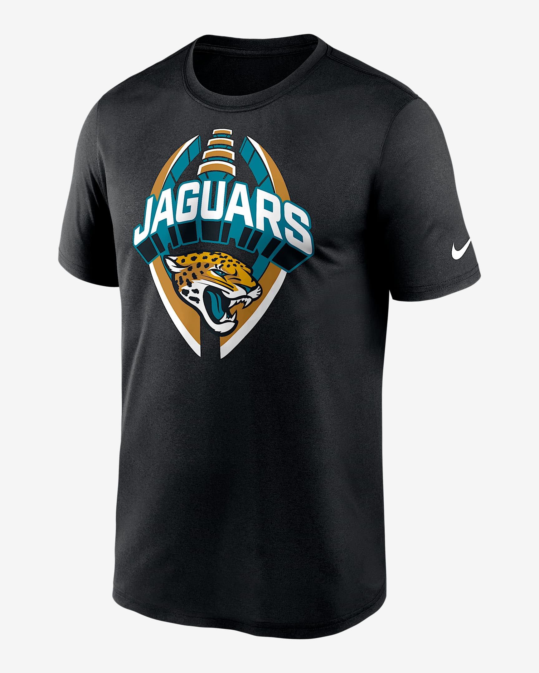 Playera Nike Dri-FIT de la NFL para hombre Jacksonville Jaguars Legend Icon - Negro