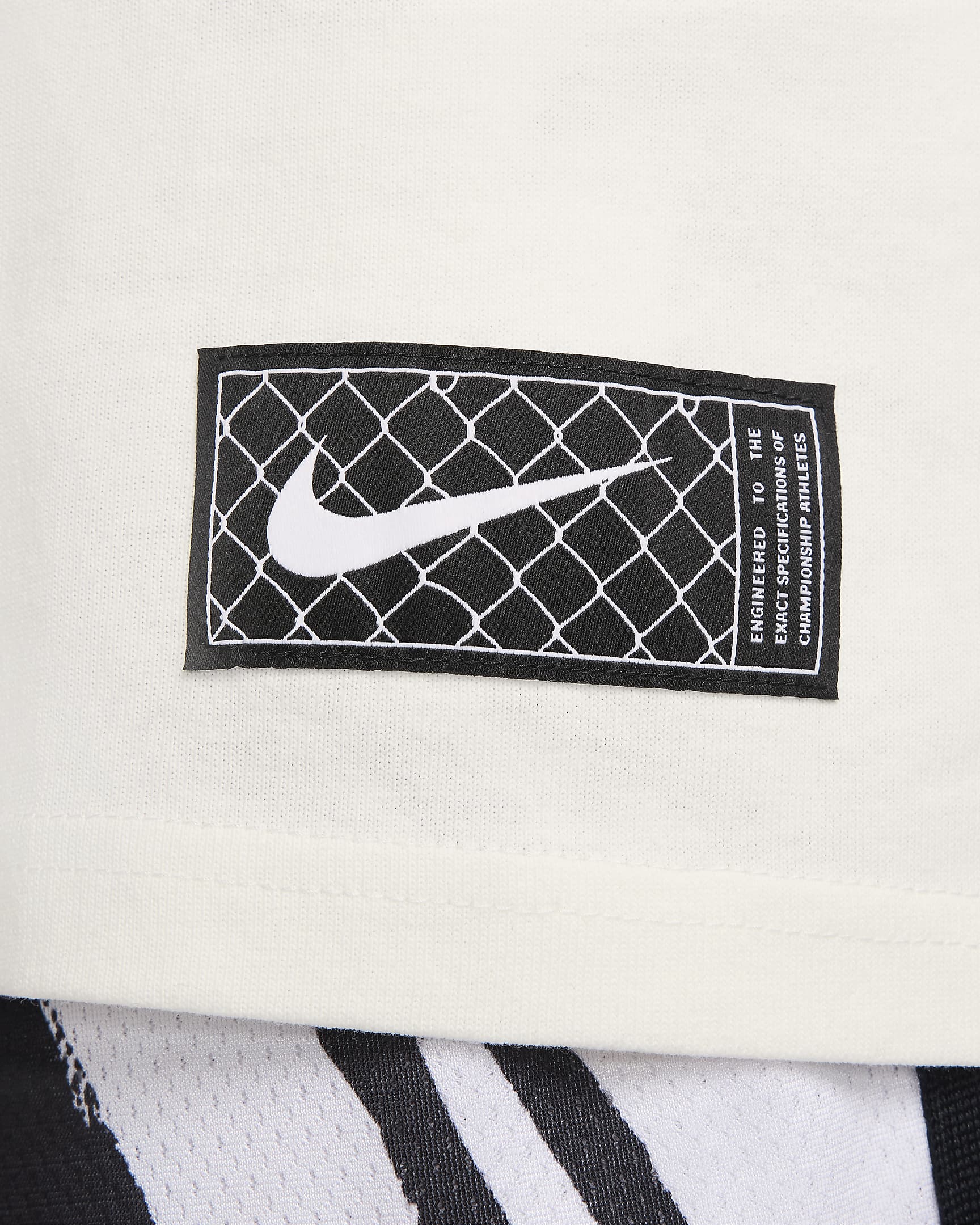 T-shirt de basquetebol Max90 Nike para homem - Sail