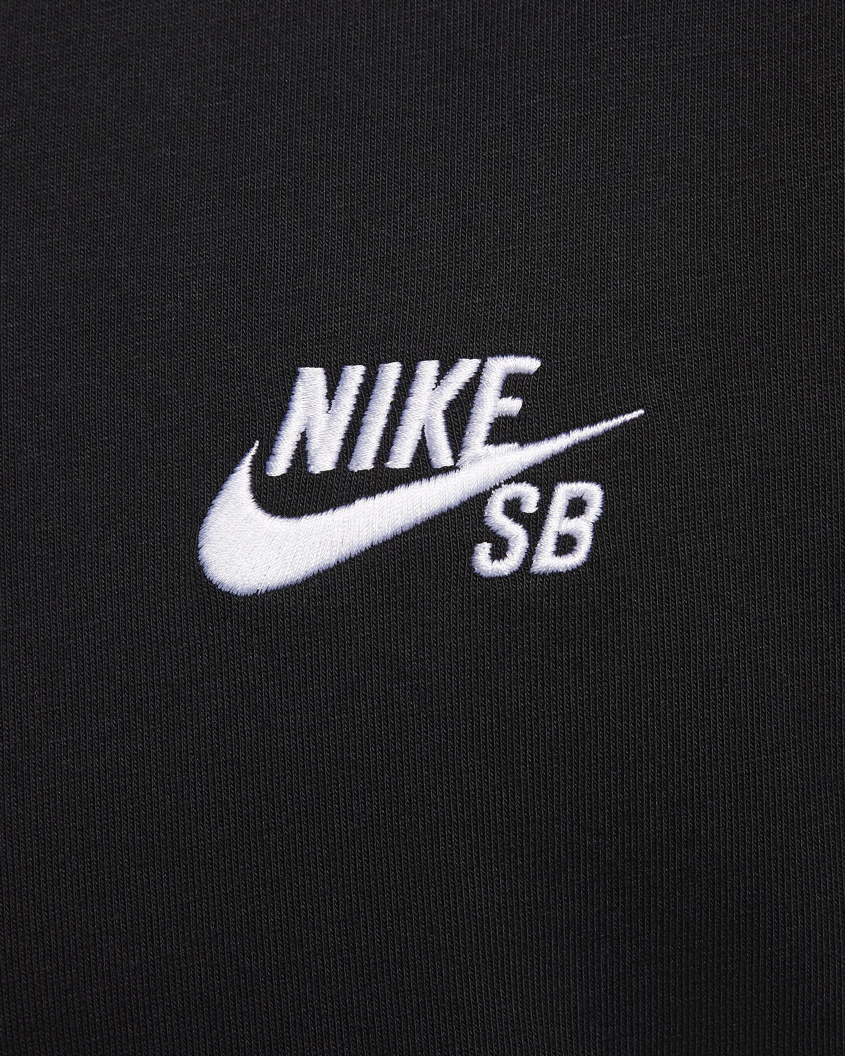 Nike SB Skateshirt met logo voor heren - Zwart