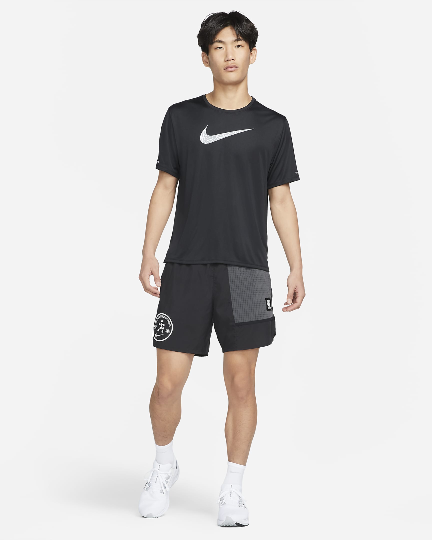 Nike Dri-FIT Wild Run Miler Men's Short-Sleeve Running Top. Nike ID