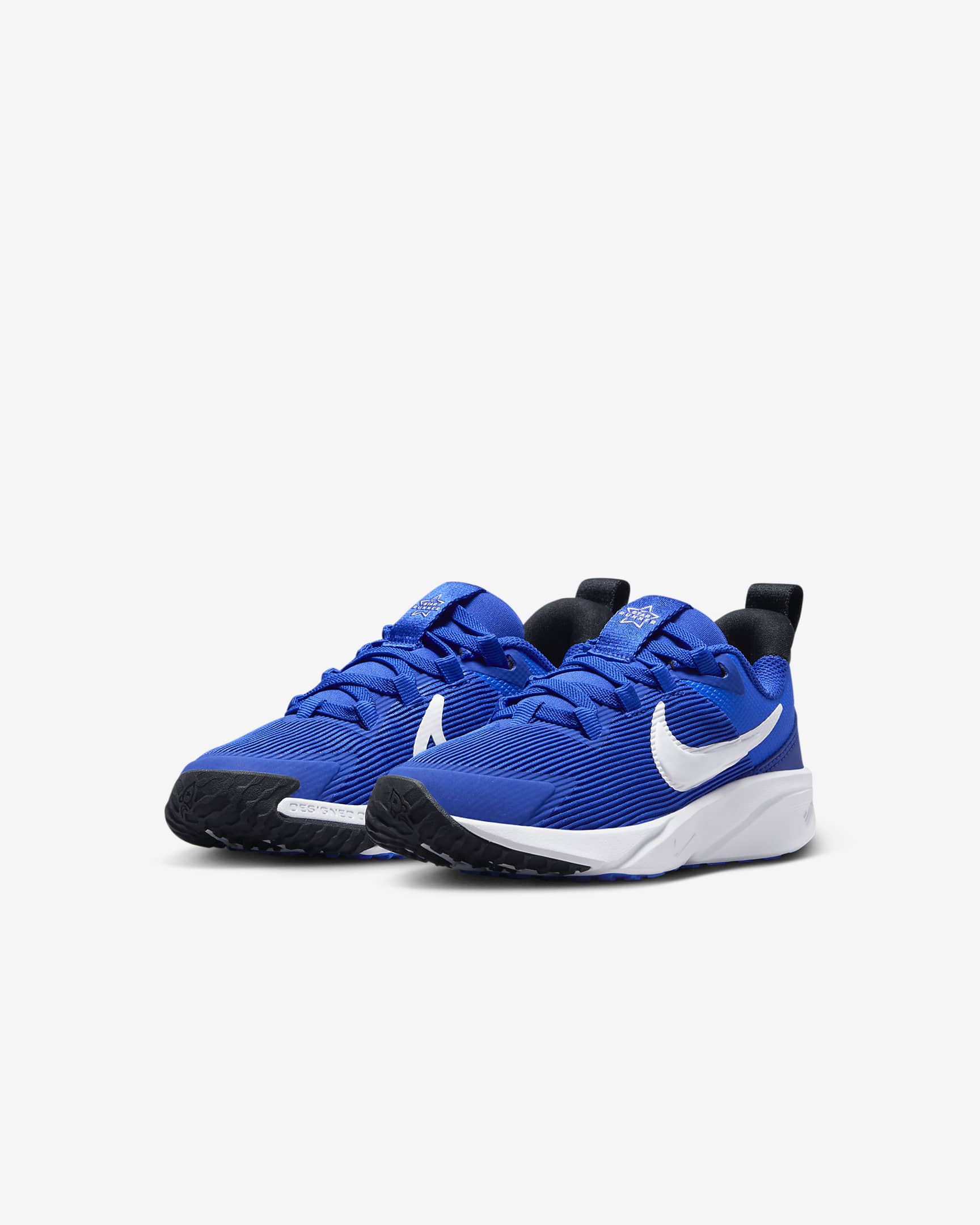 Nike Star Runner 4 Younger Kids' Shoes - Hyper Royal/Black/White/White