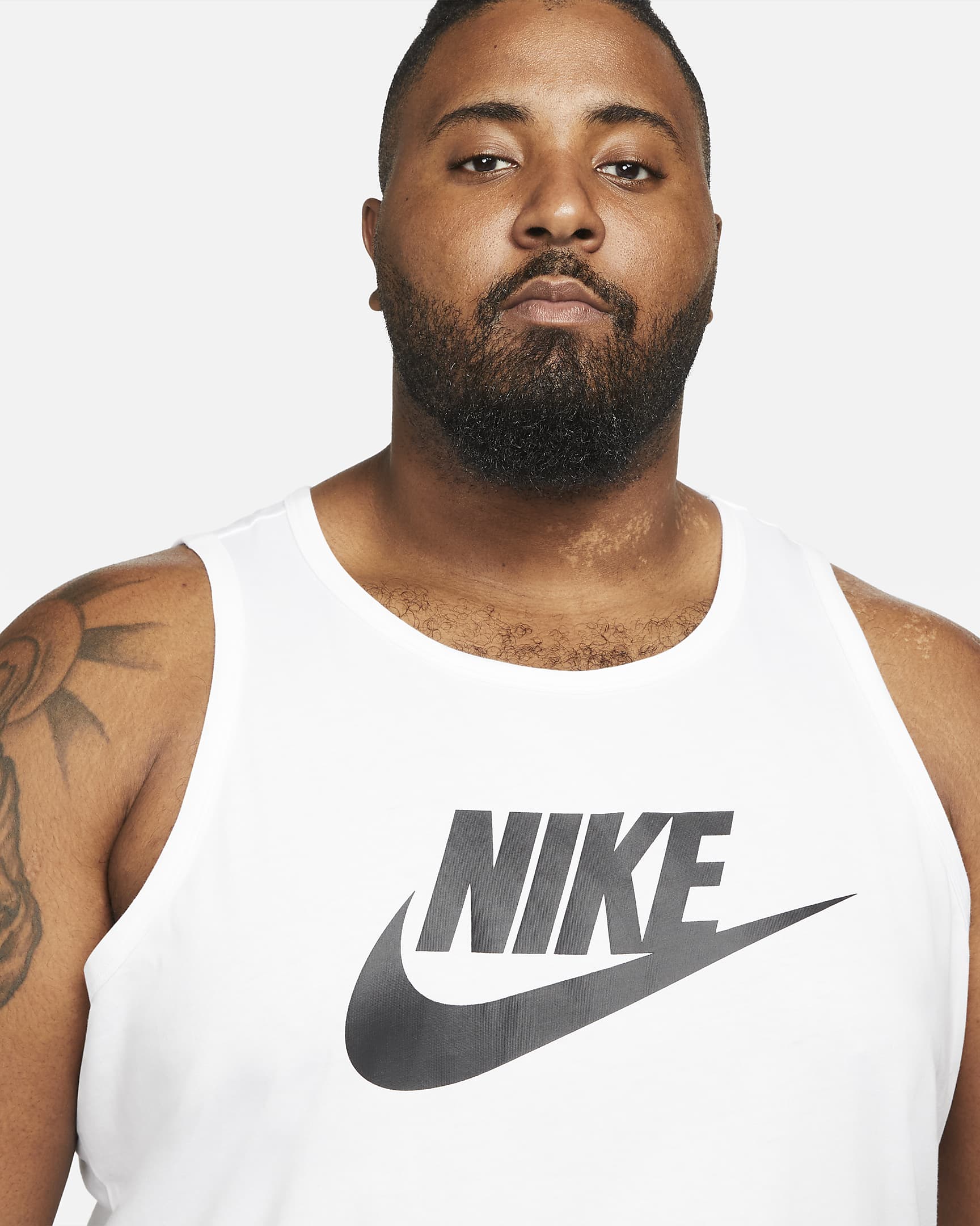 Nike Sportswear Men's Tank - White/Black