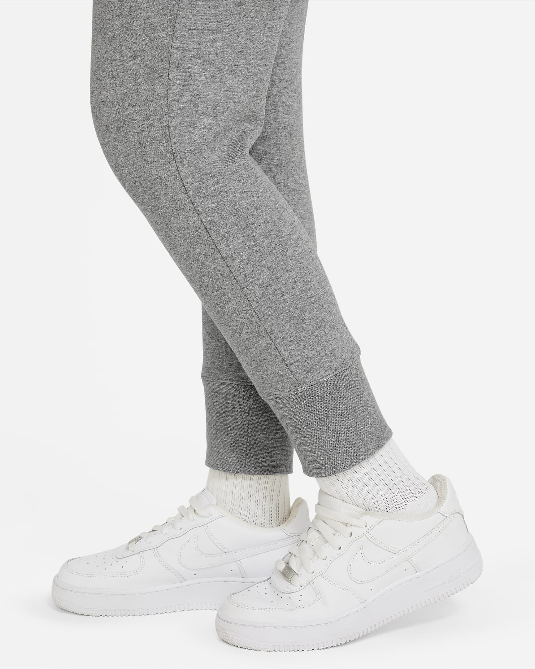 Pantalones ajustados de French Terry para niña talla grande Nike ...