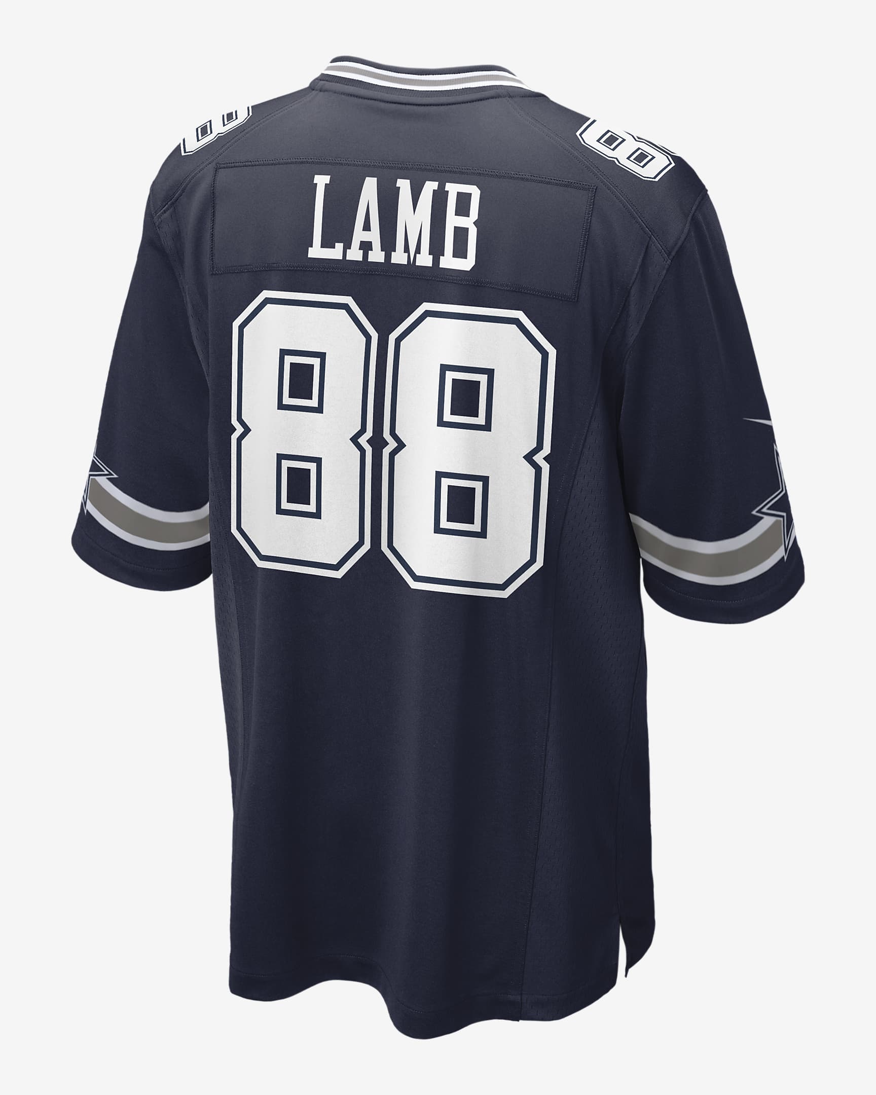 Jersey de fútbol americano Game para hombre NFL Dallas Cowboys (CeeDee Lamb) - Azul marino