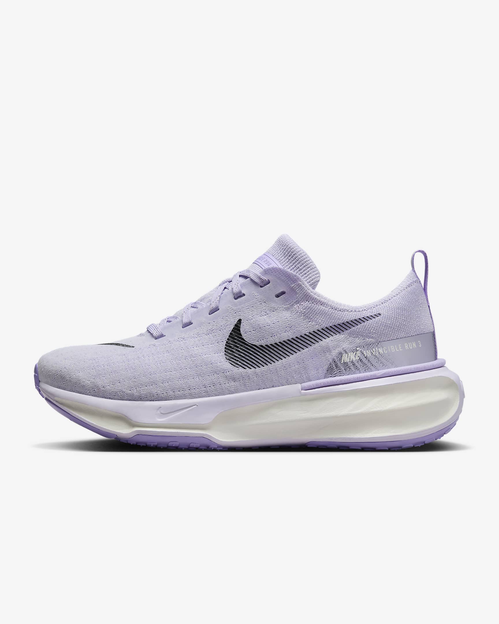 Tenis de correr en pavimento para mujer (extraanchos) Nike Invincible 3 - Uva ligero/Flor de lila/Vela/Negro
