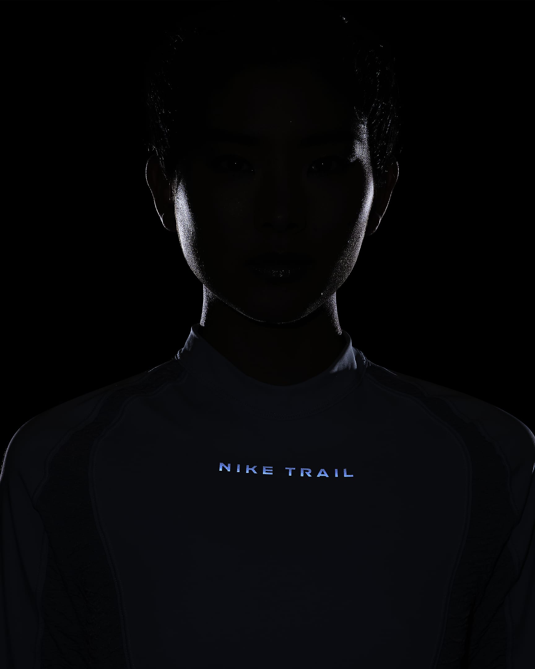 Nike Trail Women's Dri-FIT Long-Sleeve Running Top - Light Armory Blue/Ashen Slate/Ashen Slate